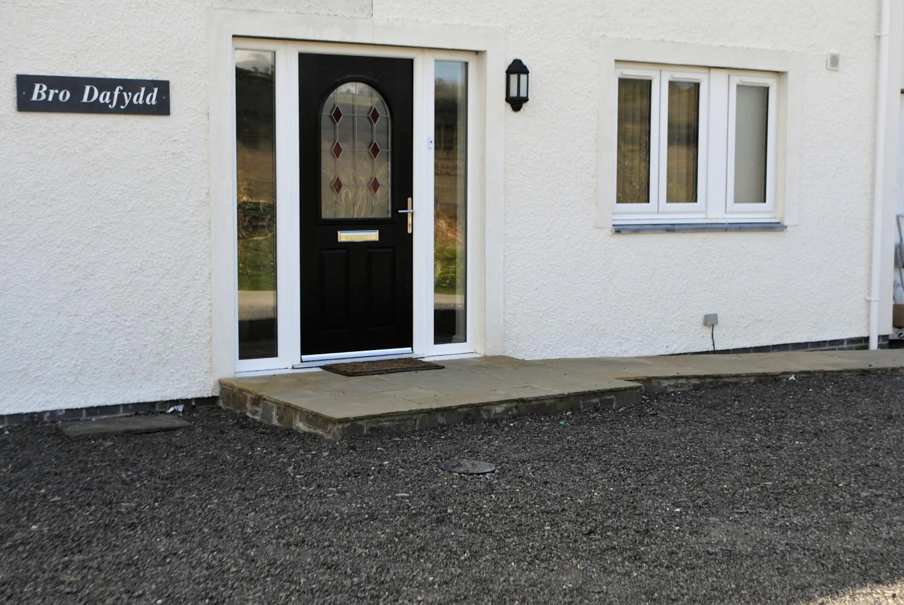 Facade/entrance in Bro Dafydd