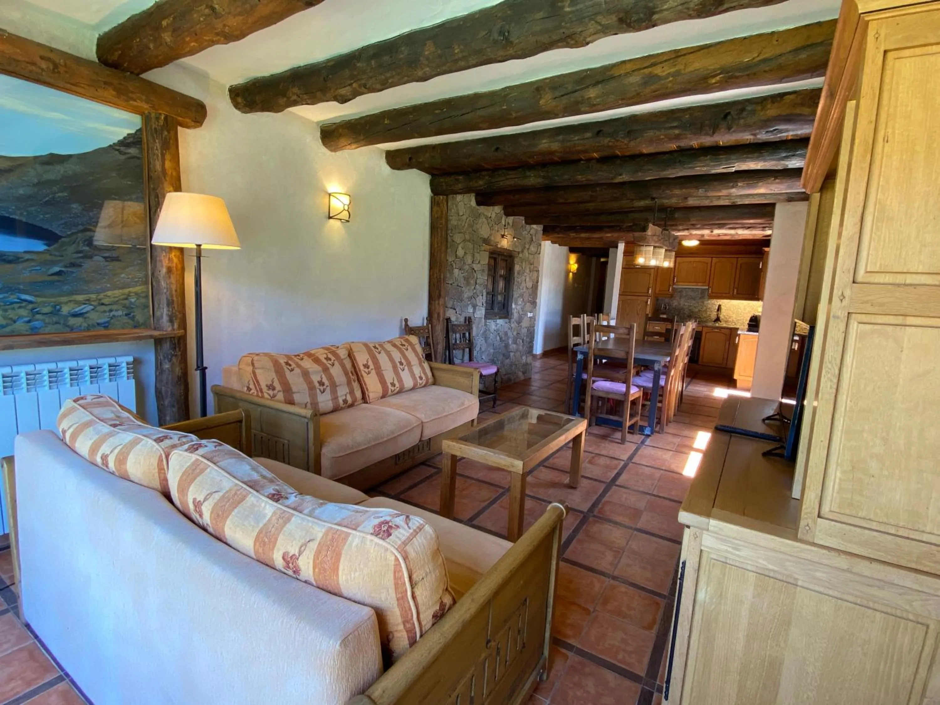 Living room in Apartaments Els Llacs