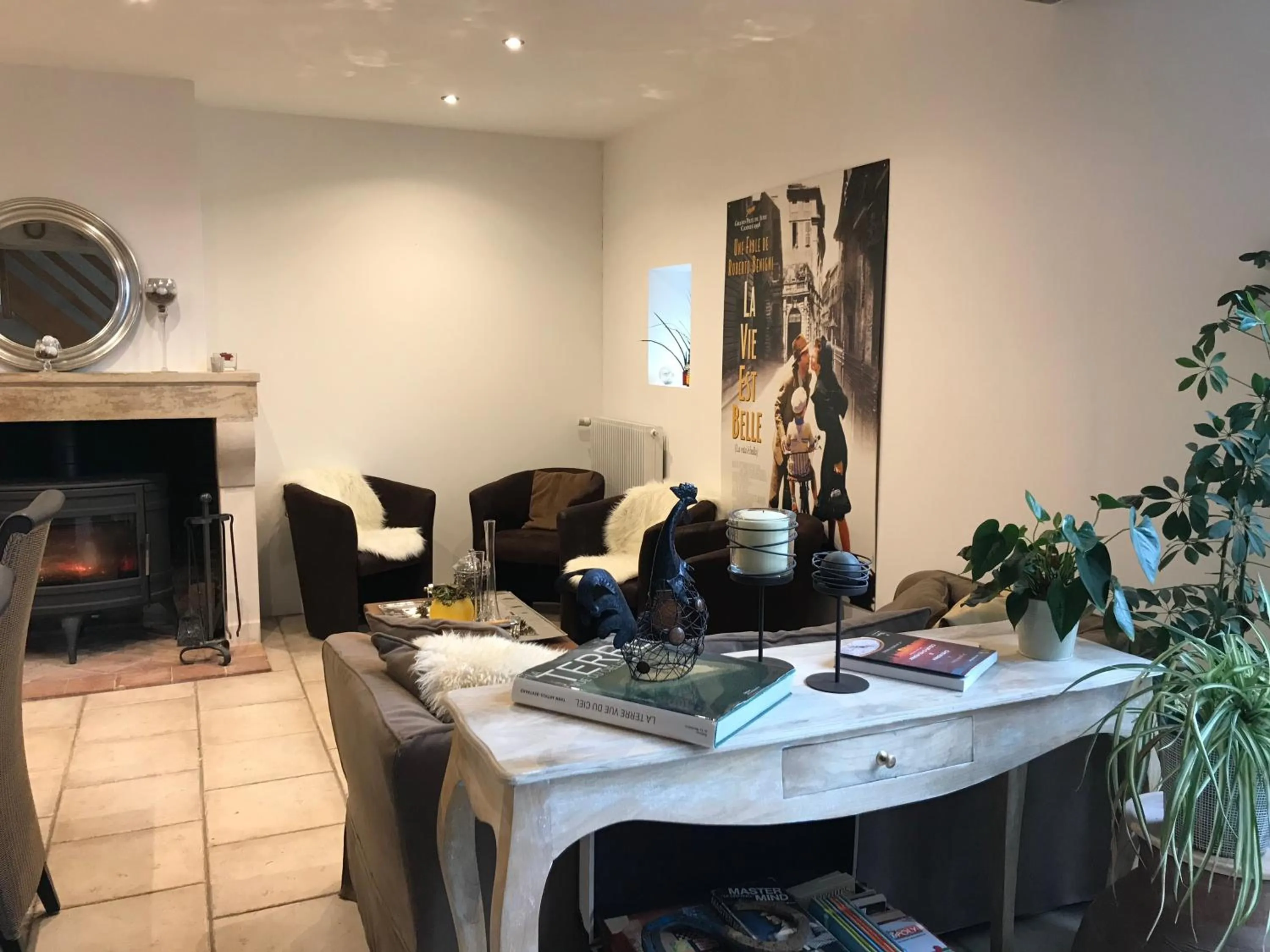 Living room in La Levraudière