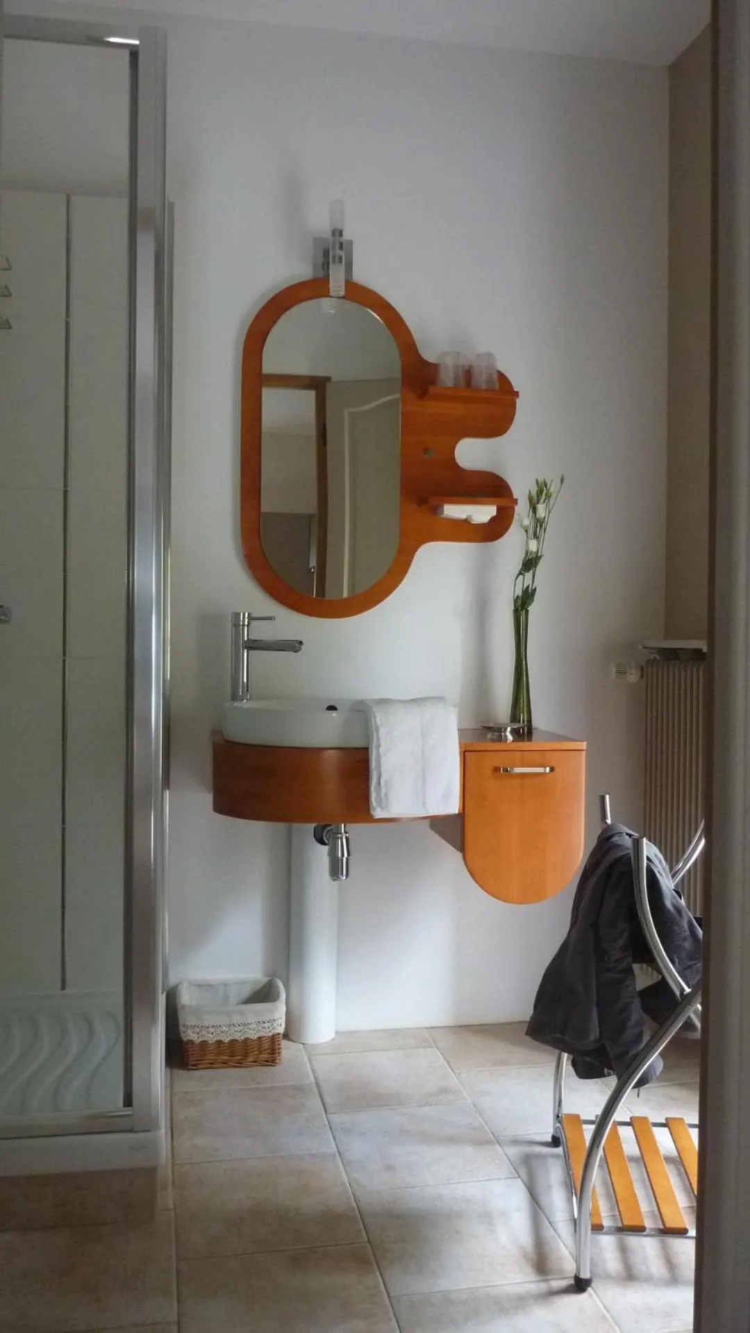 Shower in La Levraudière