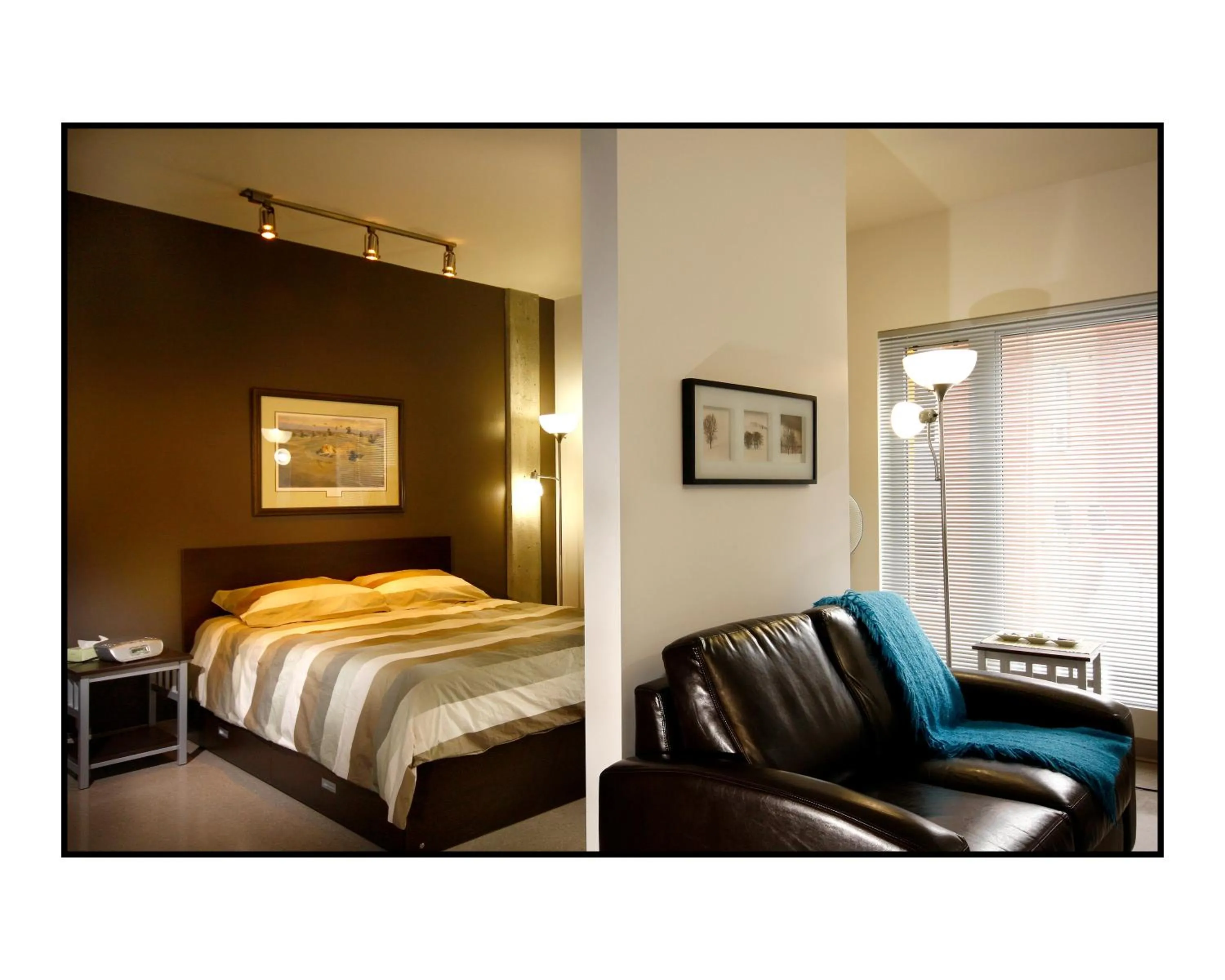 Bedroom, Bed in Résidences Université du Québec