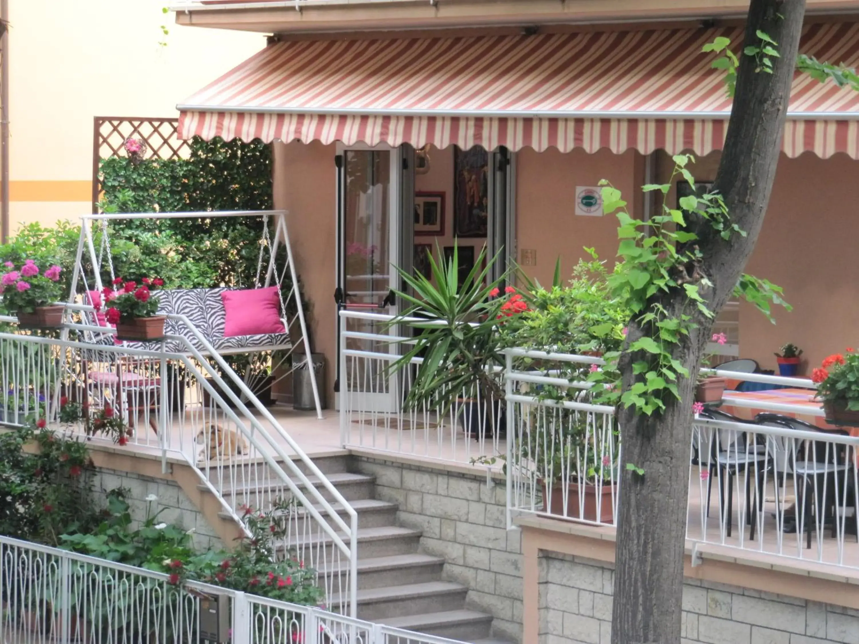 Balcony/Terrace in Hotel Villa Elia