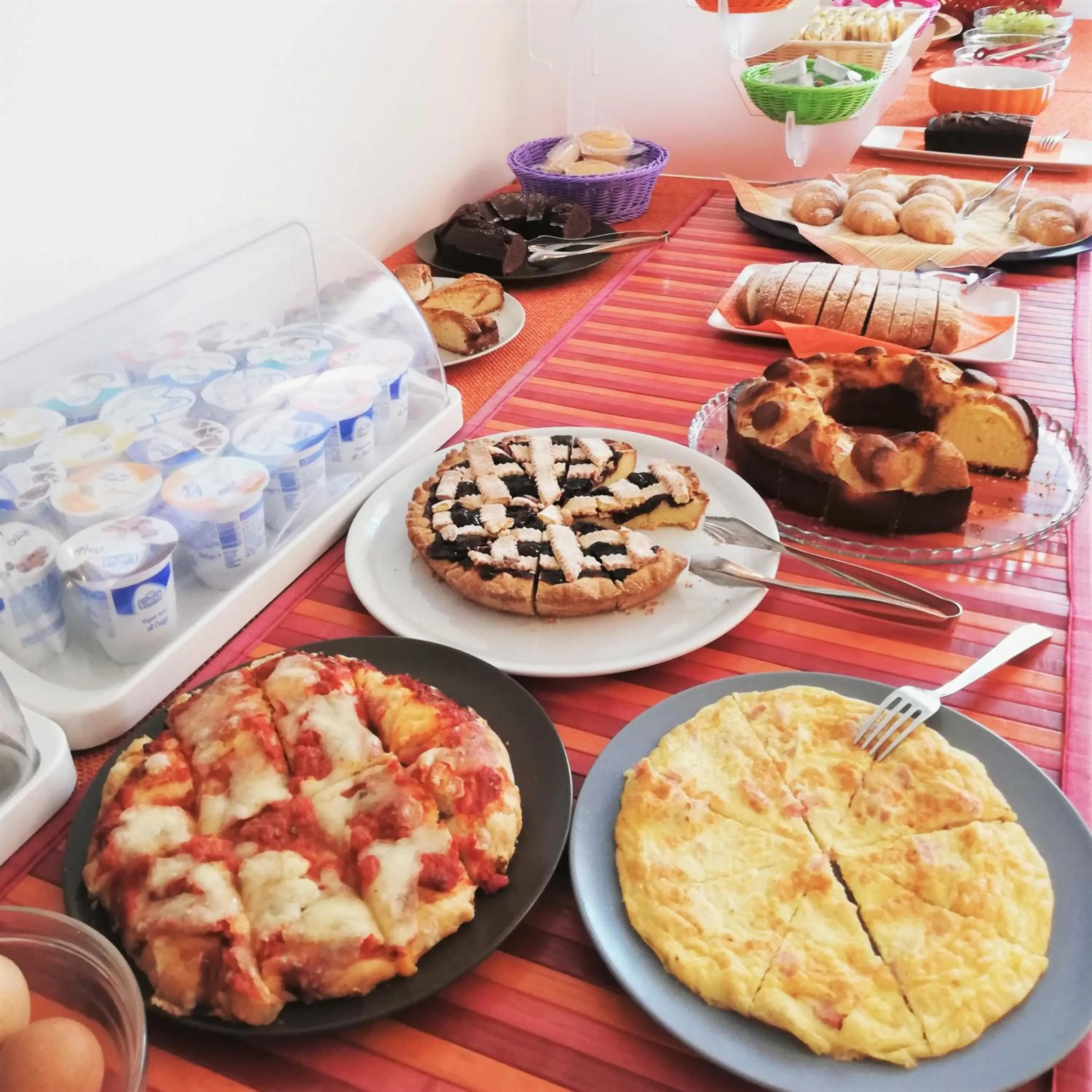 Food close-up in Hotel Villa Elia