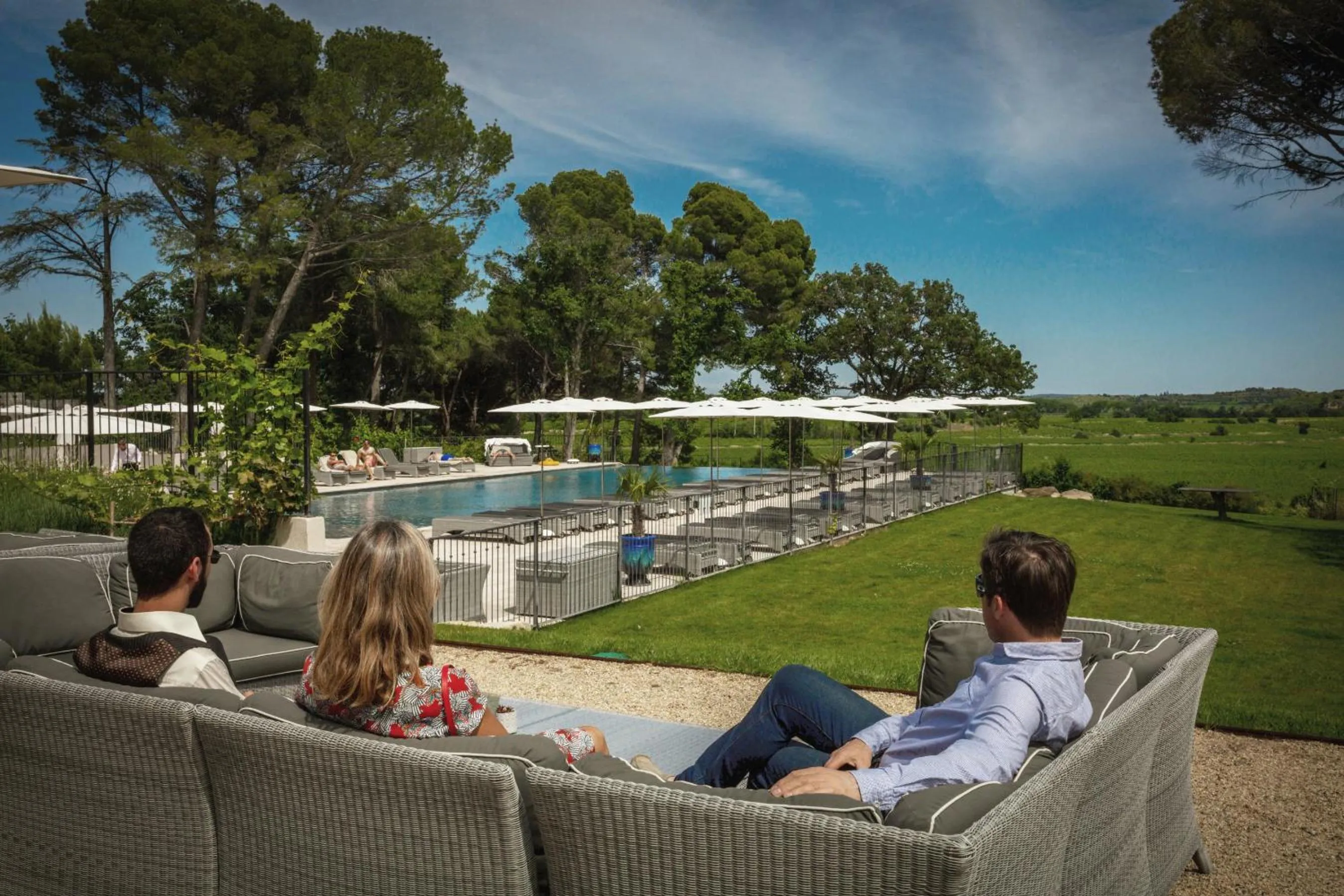 Balcony/Terrace in Château St Pierre de Serjac
