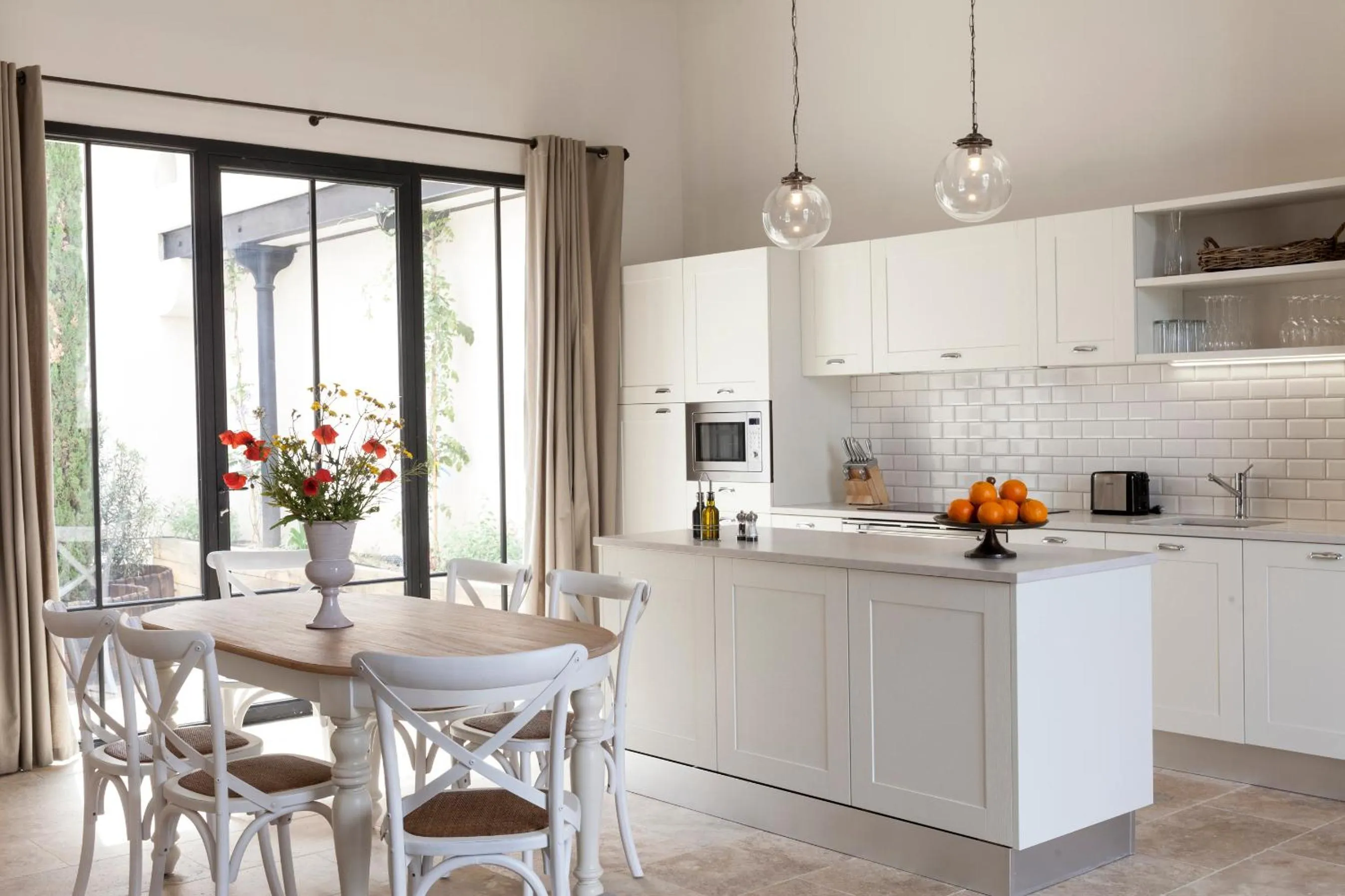 kitchen in Château St Pierre de Serjac