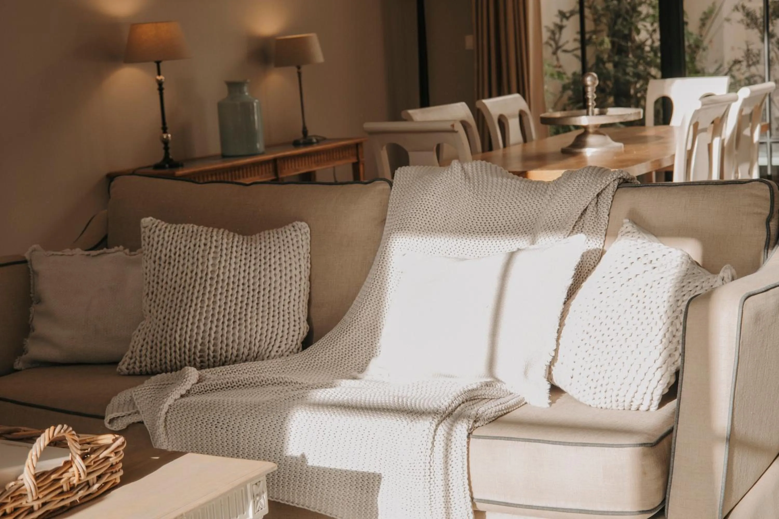 Living room in Château St Pierre de Serjac