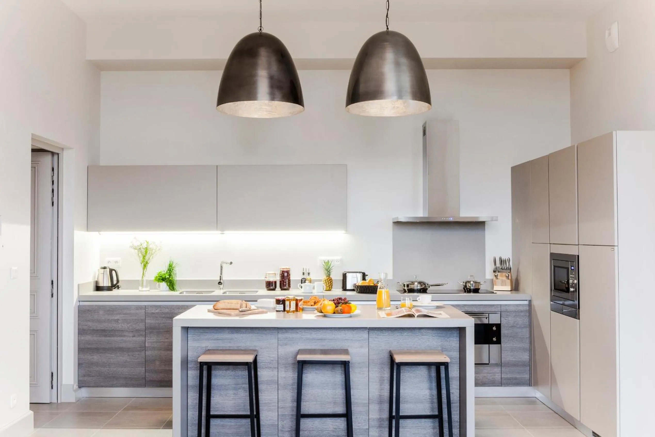 kitchen in Château St Pierre de Serjac