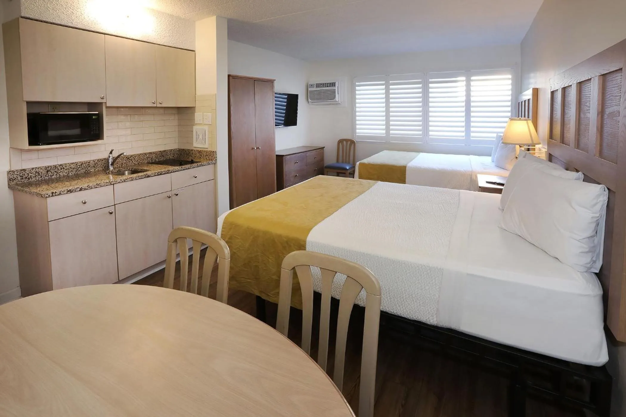 Bed in Matador Oceanfront Resort