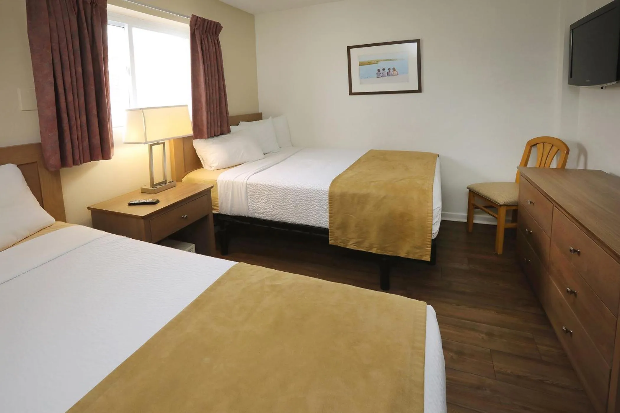 Bed in Matador Oceanfront Resort