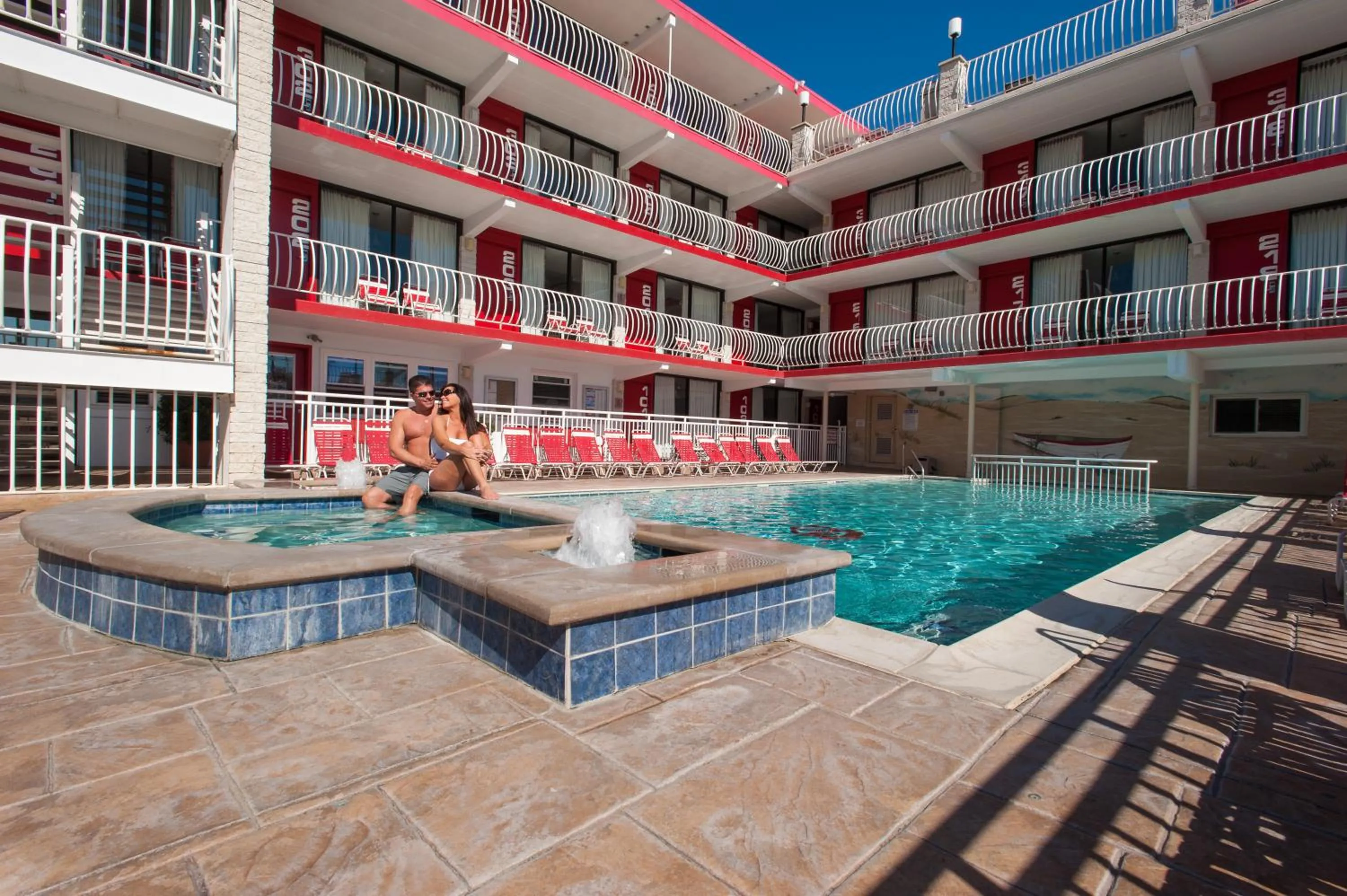 Swimming pool in Matador Oceanfront Resort