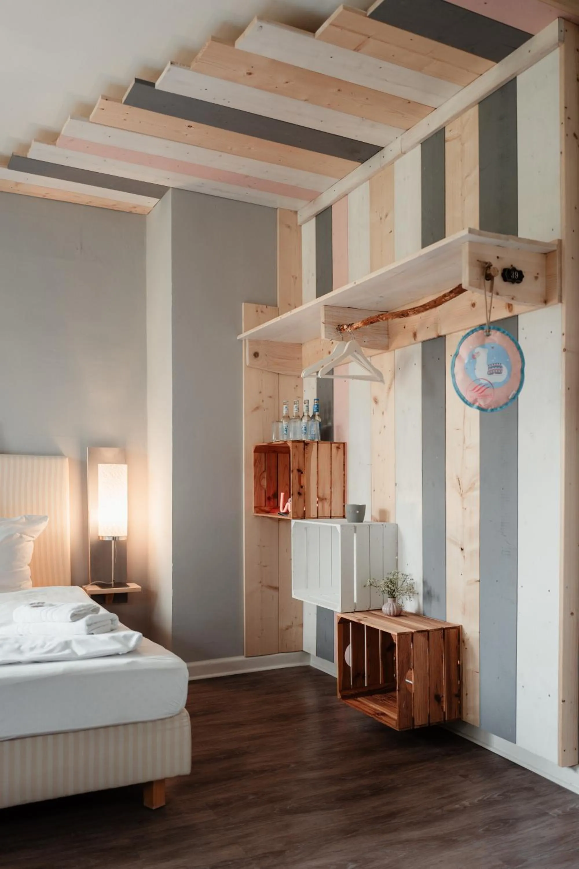 Bedroom, Bed in Hotel 'Das Strandhaus'