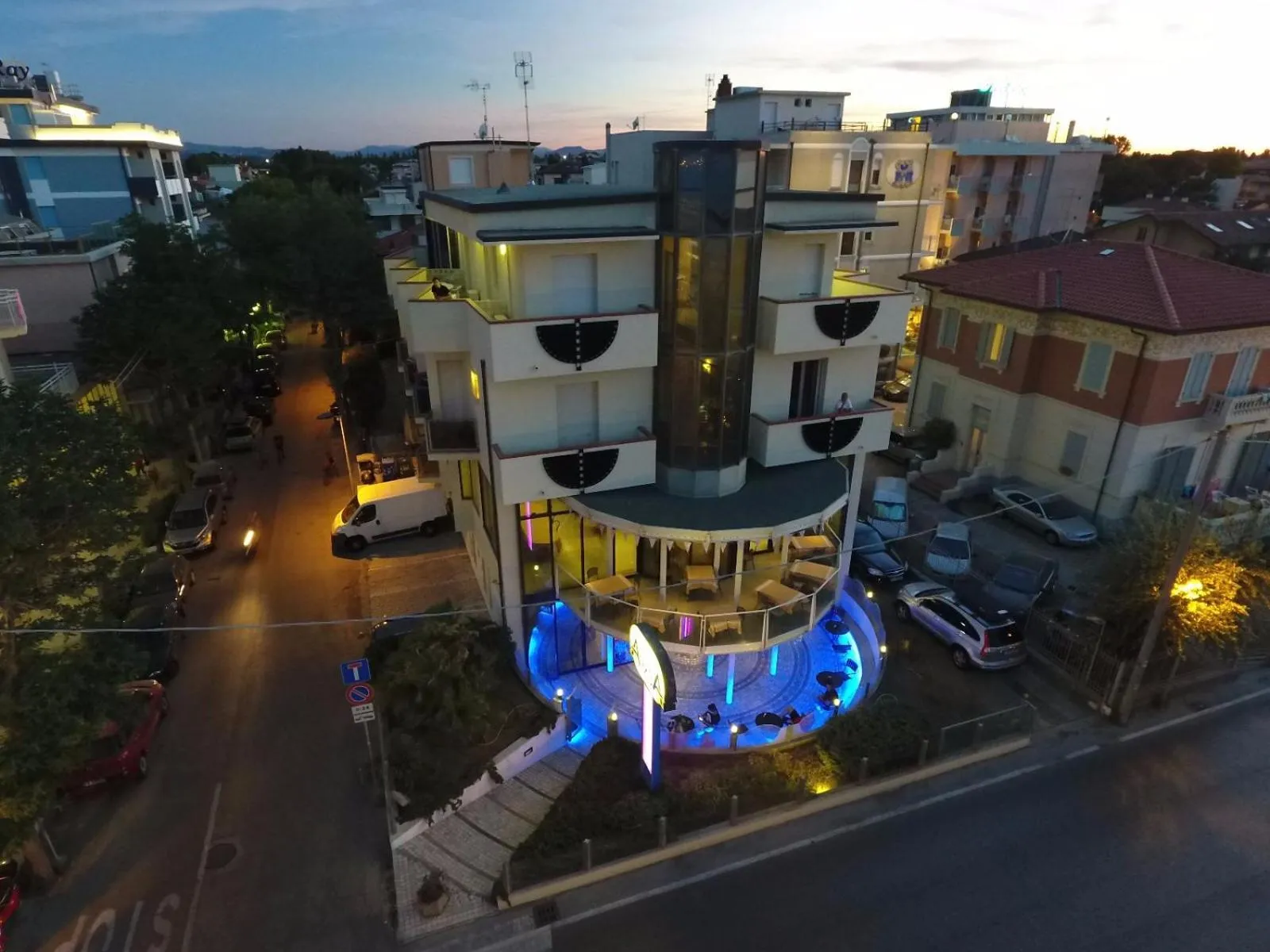 Bird's eye view in Amba Hotel