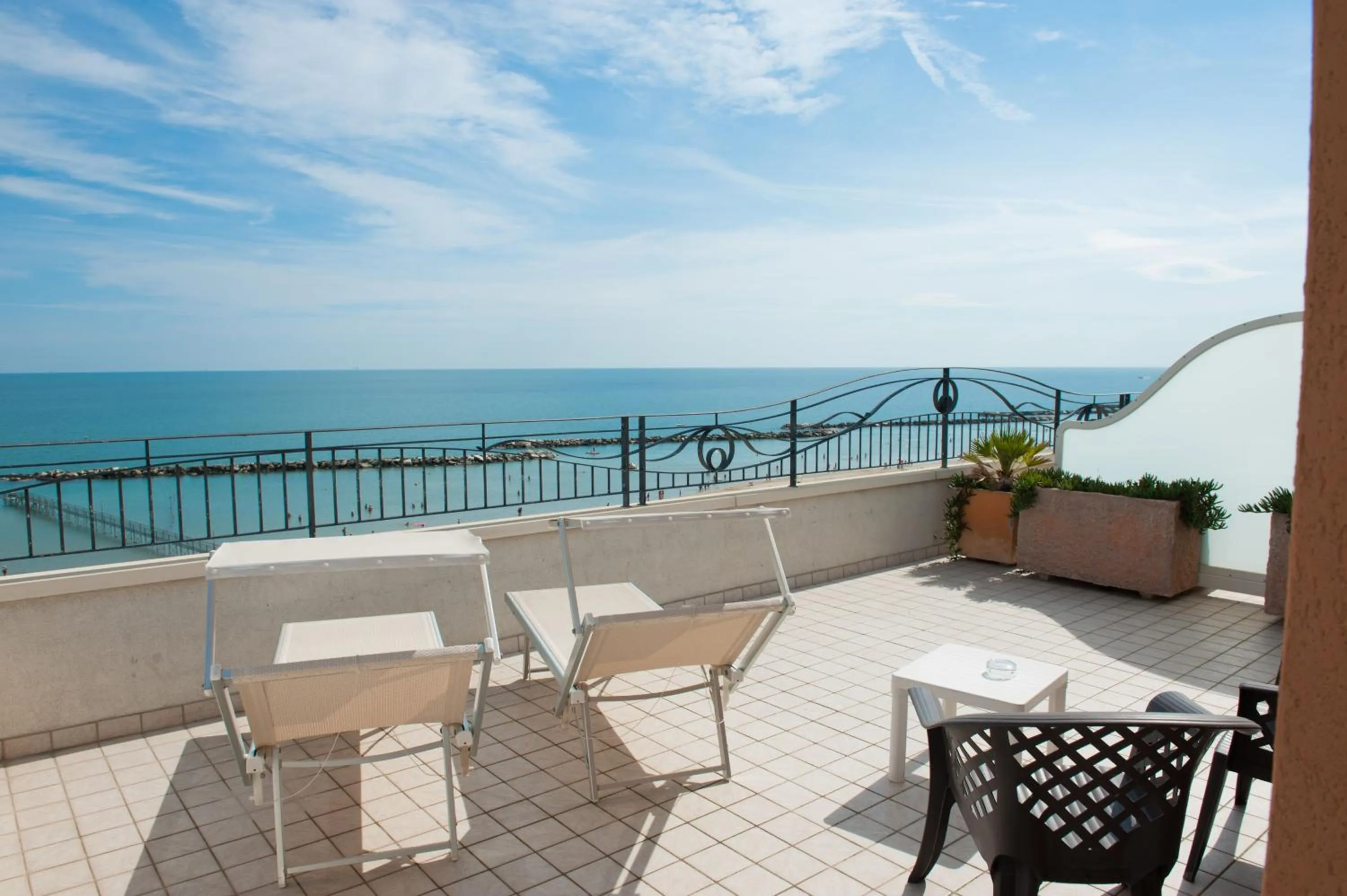Balcony/Terrace in El Cid Campeador - Family Hotel