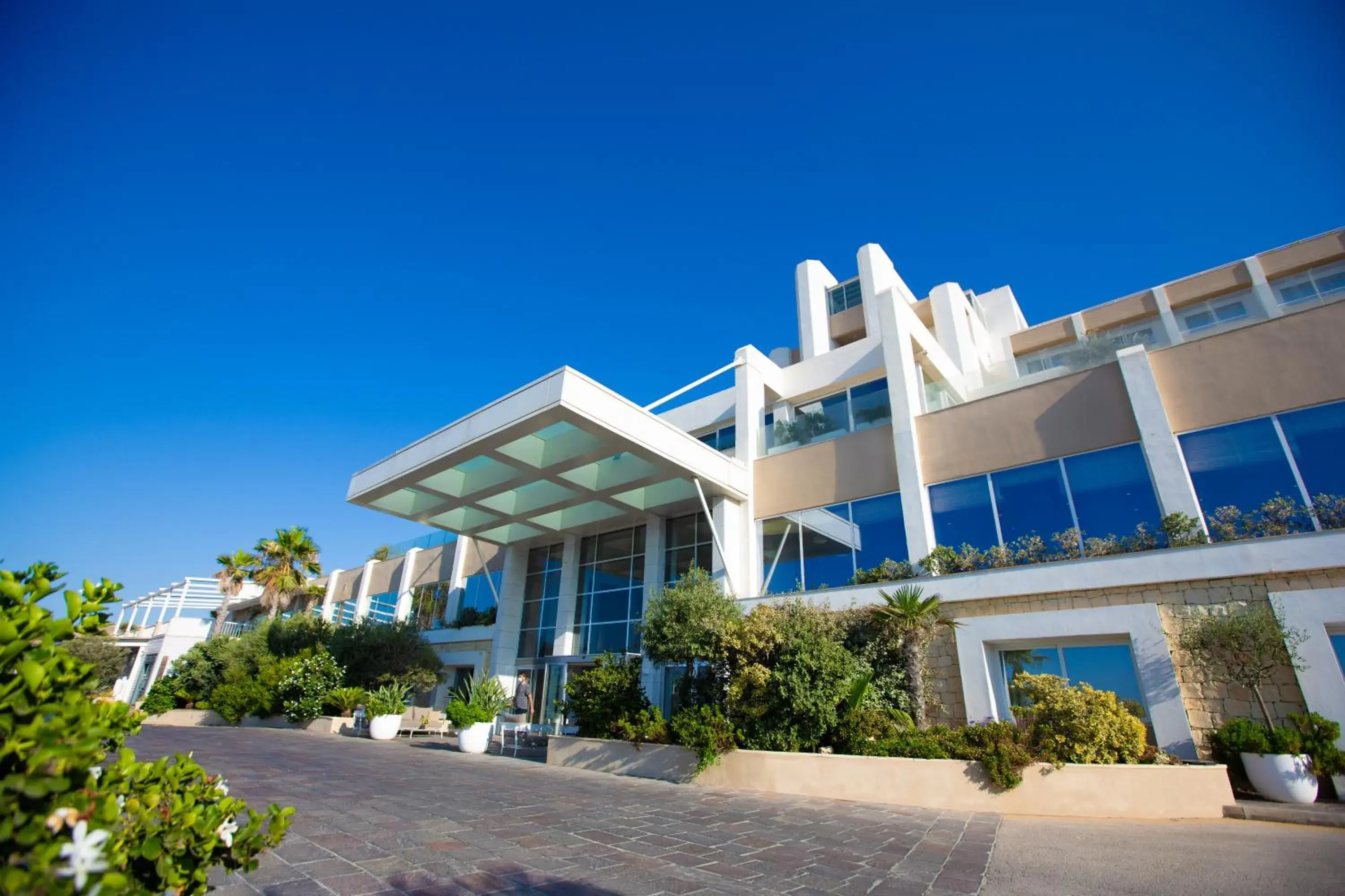 Property building in Salini Resort Property building in Salini Resort