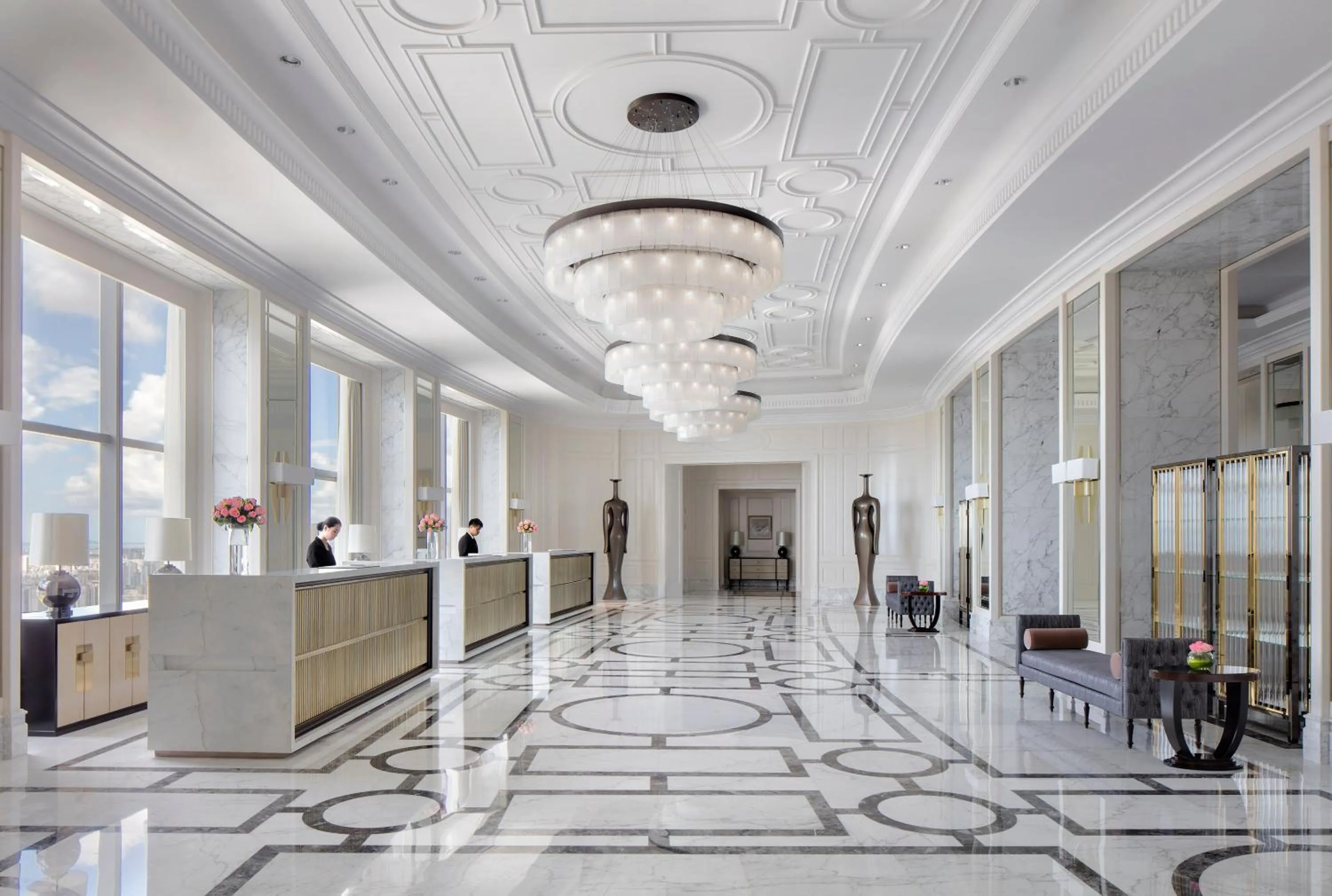 Lobby or reception in The Langham Haikou