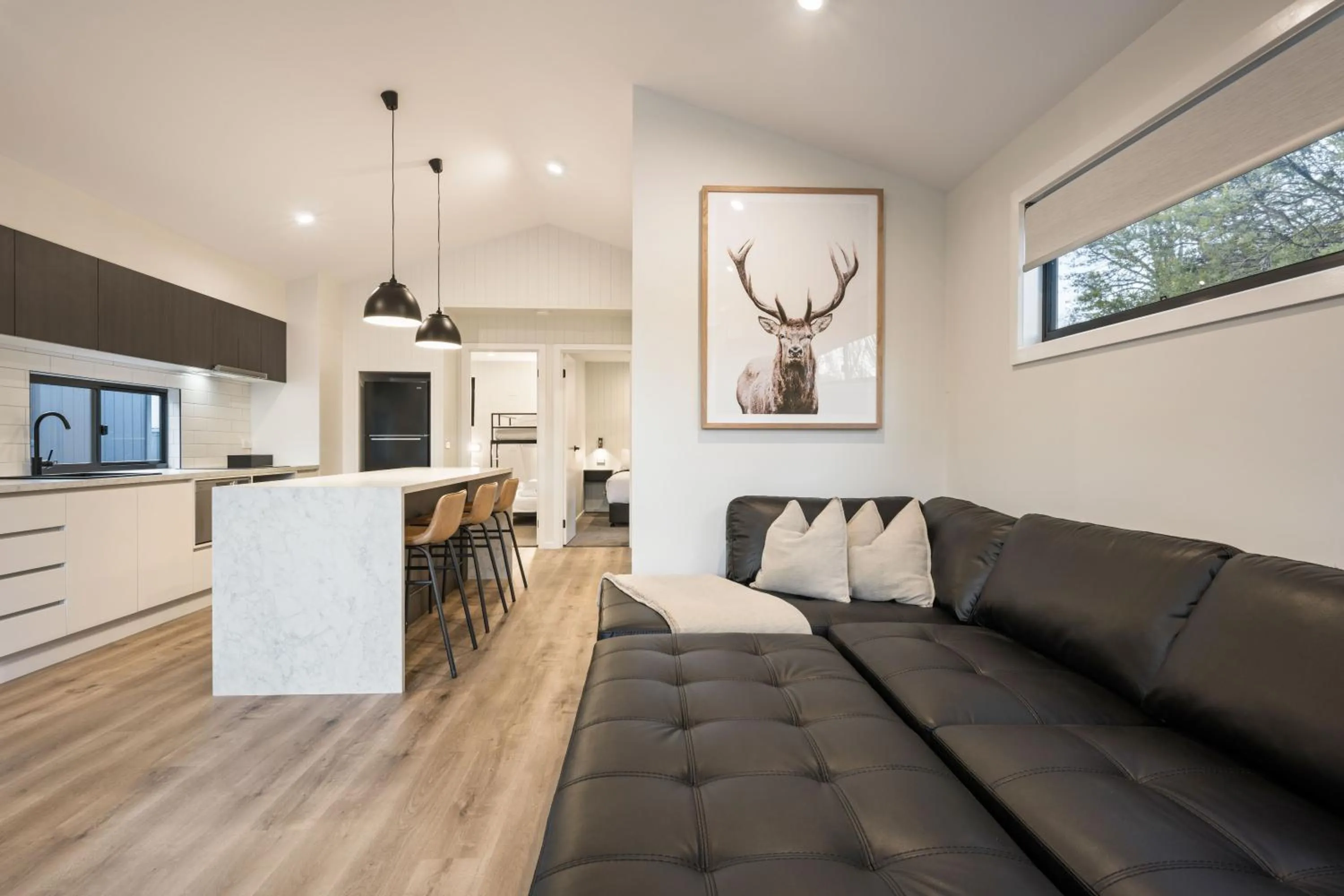 Living room in Bright Riverside Holiday Park