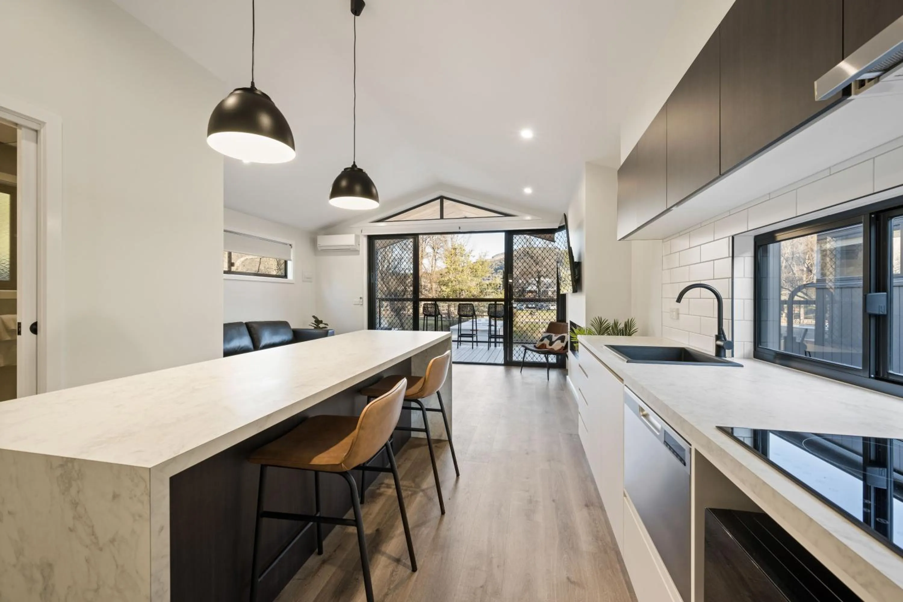 kitchen in Bright Riverside Holiday Park
