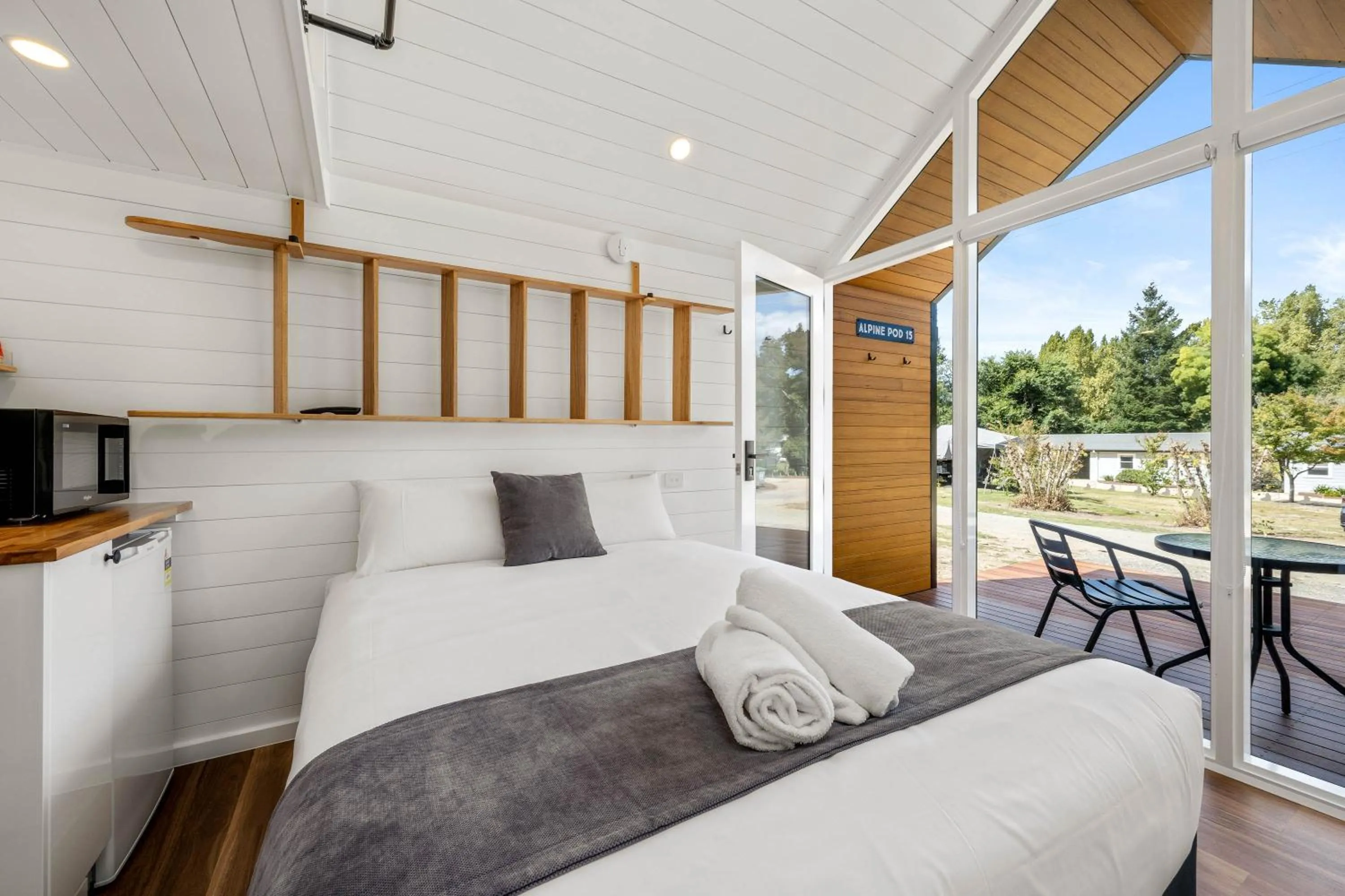 Bedroom in Bright Riverside Holiday Park
