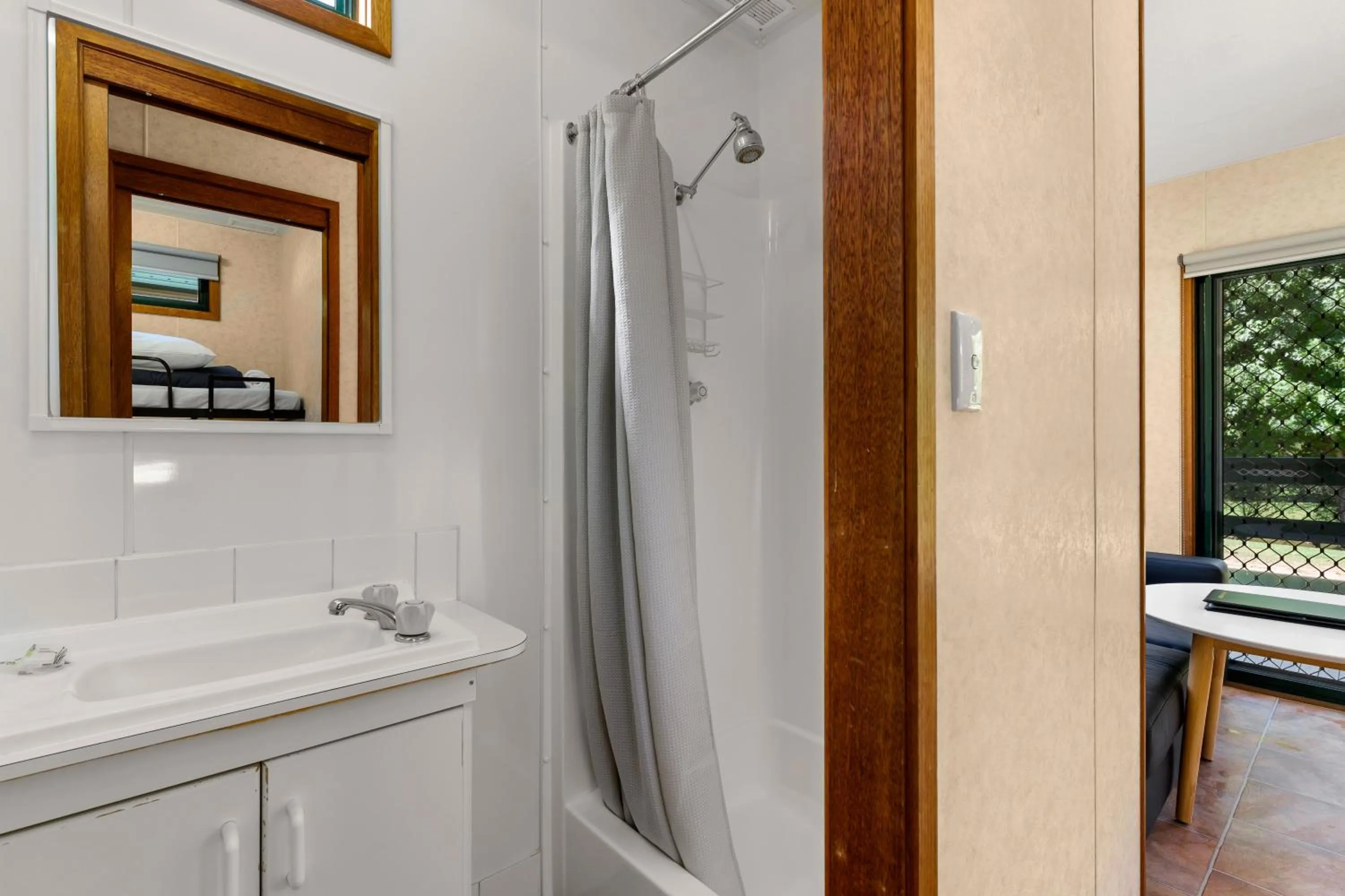 Bathroom in Bright Riverside Holiday Park