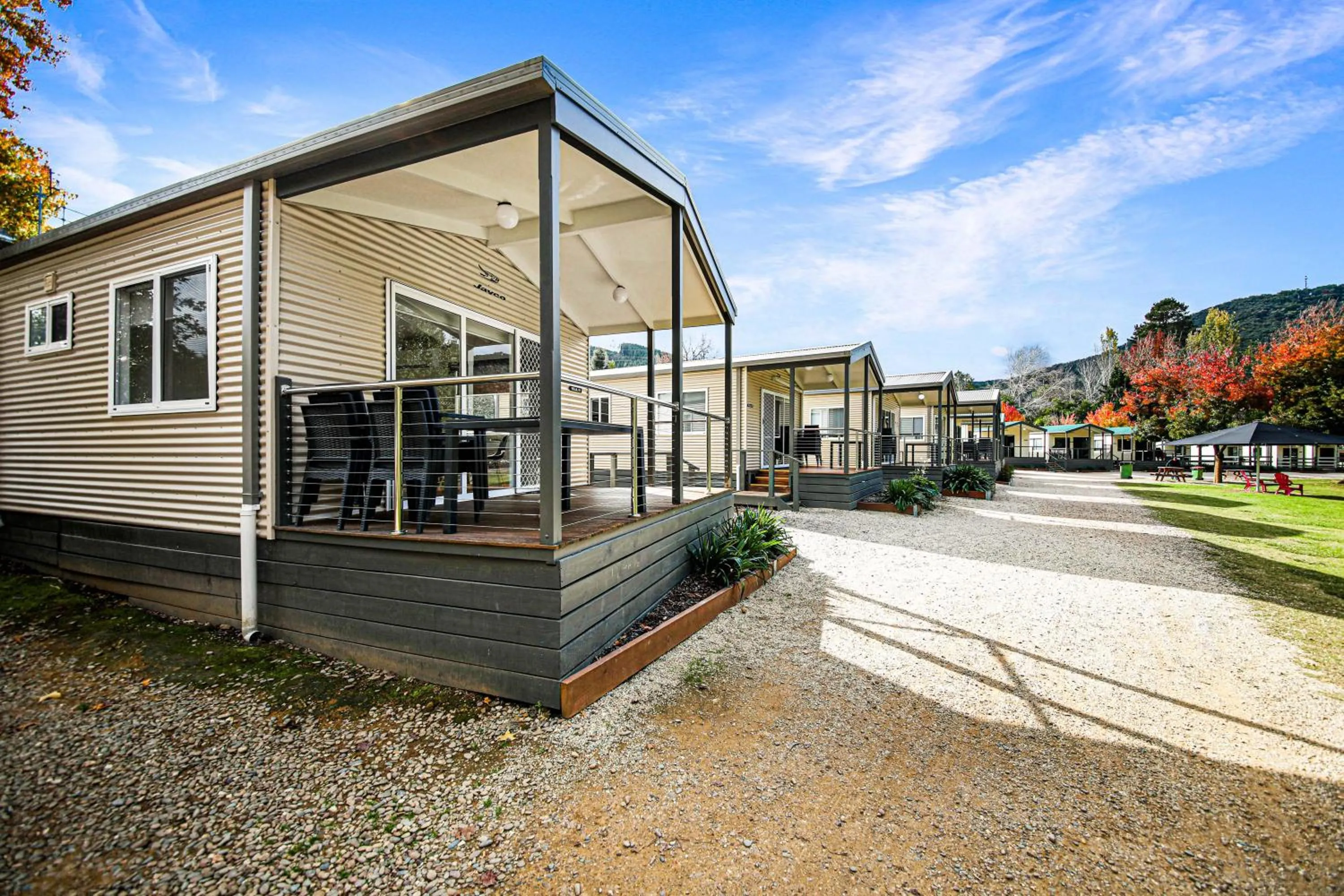 Facade/entrance in Bright Riverside Holiday Park
