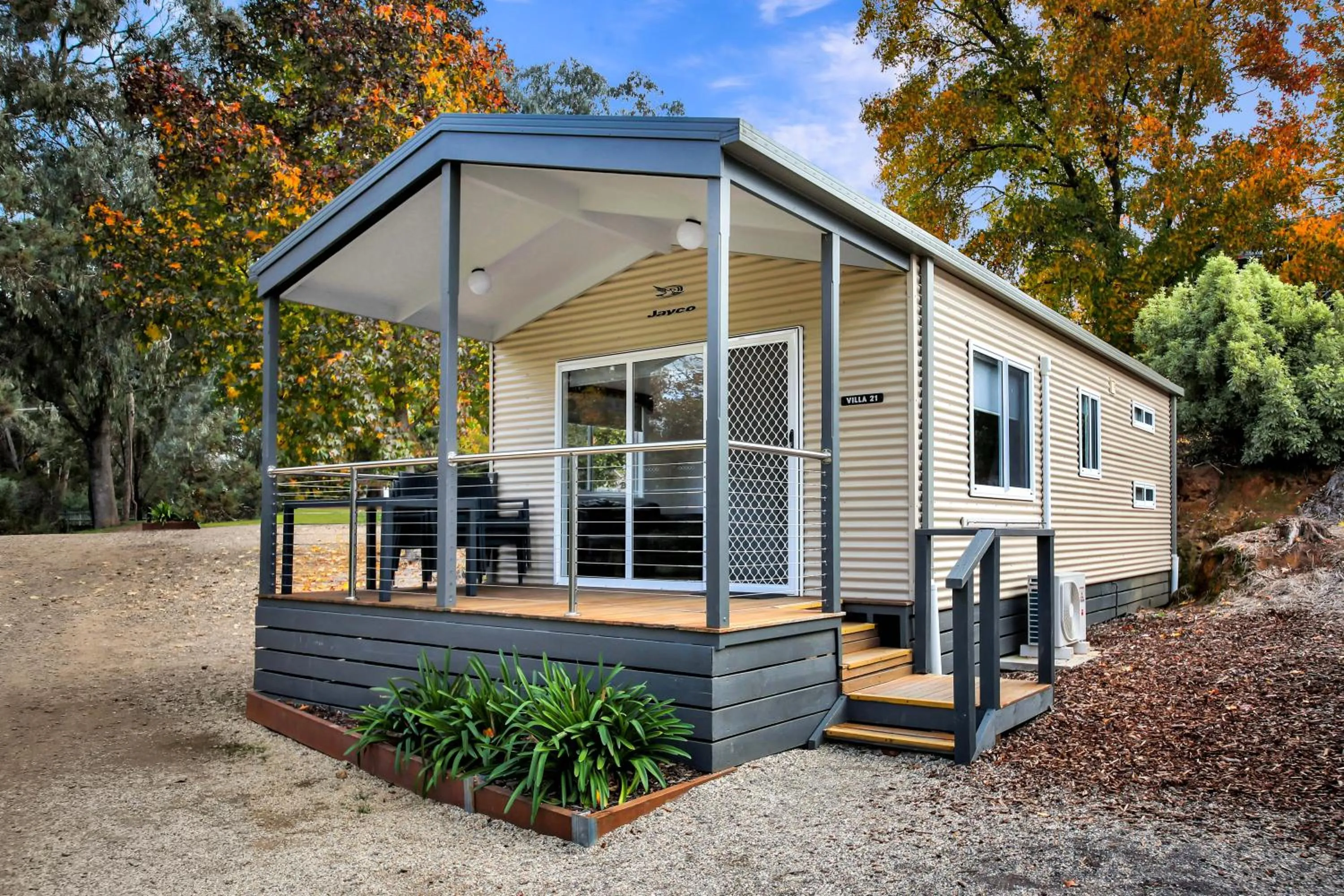 Facade/entrance in Bright Riverside Holiday Park