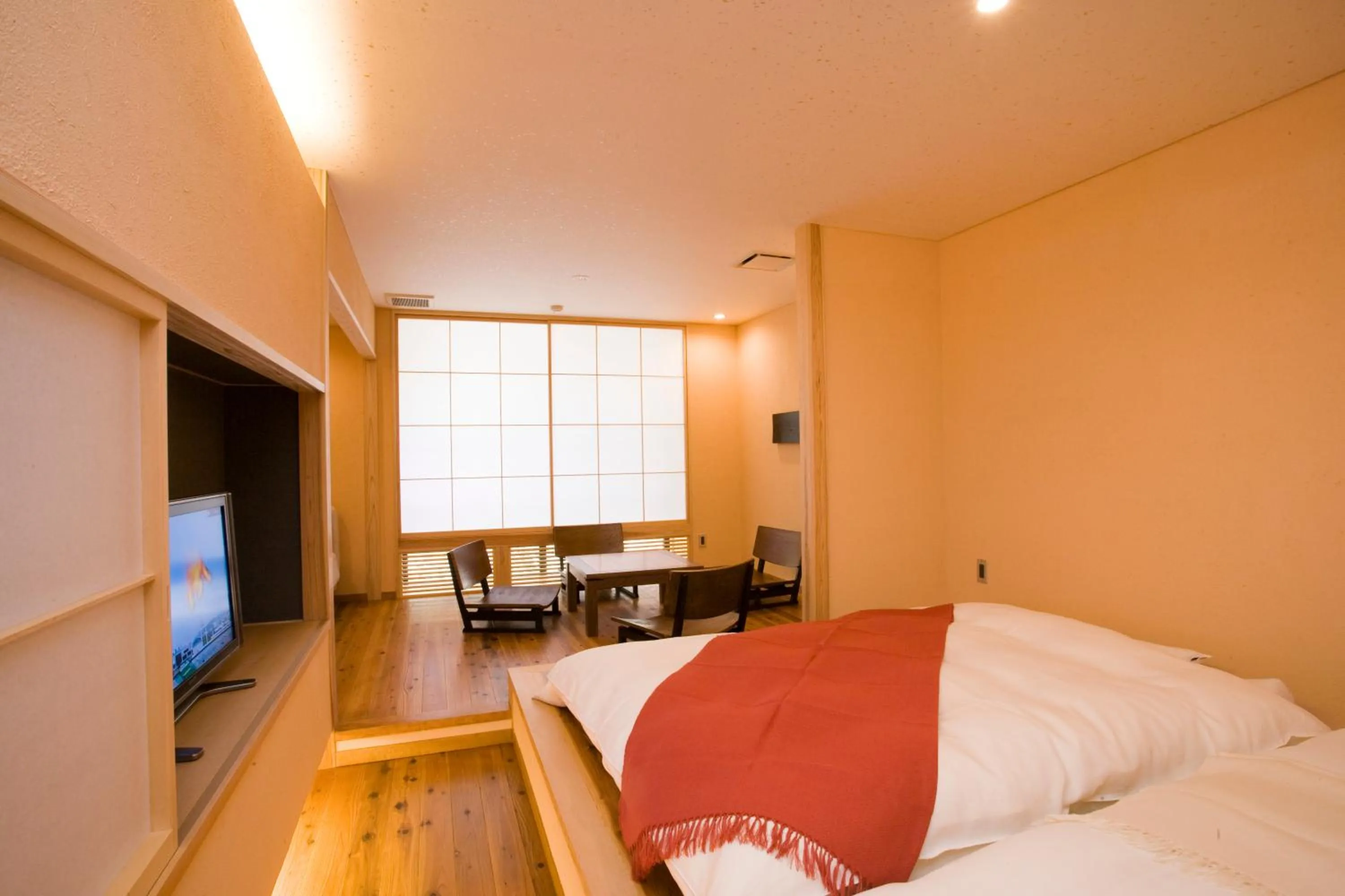 Bedroom in Onsen Ryokan Yamaki