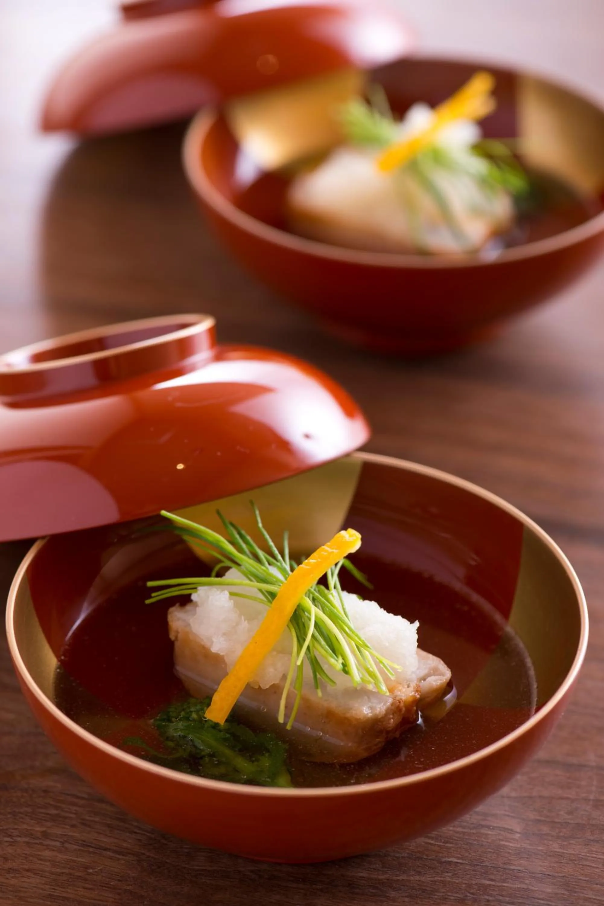 Food close-up in Onsen Ryokan Yamaki