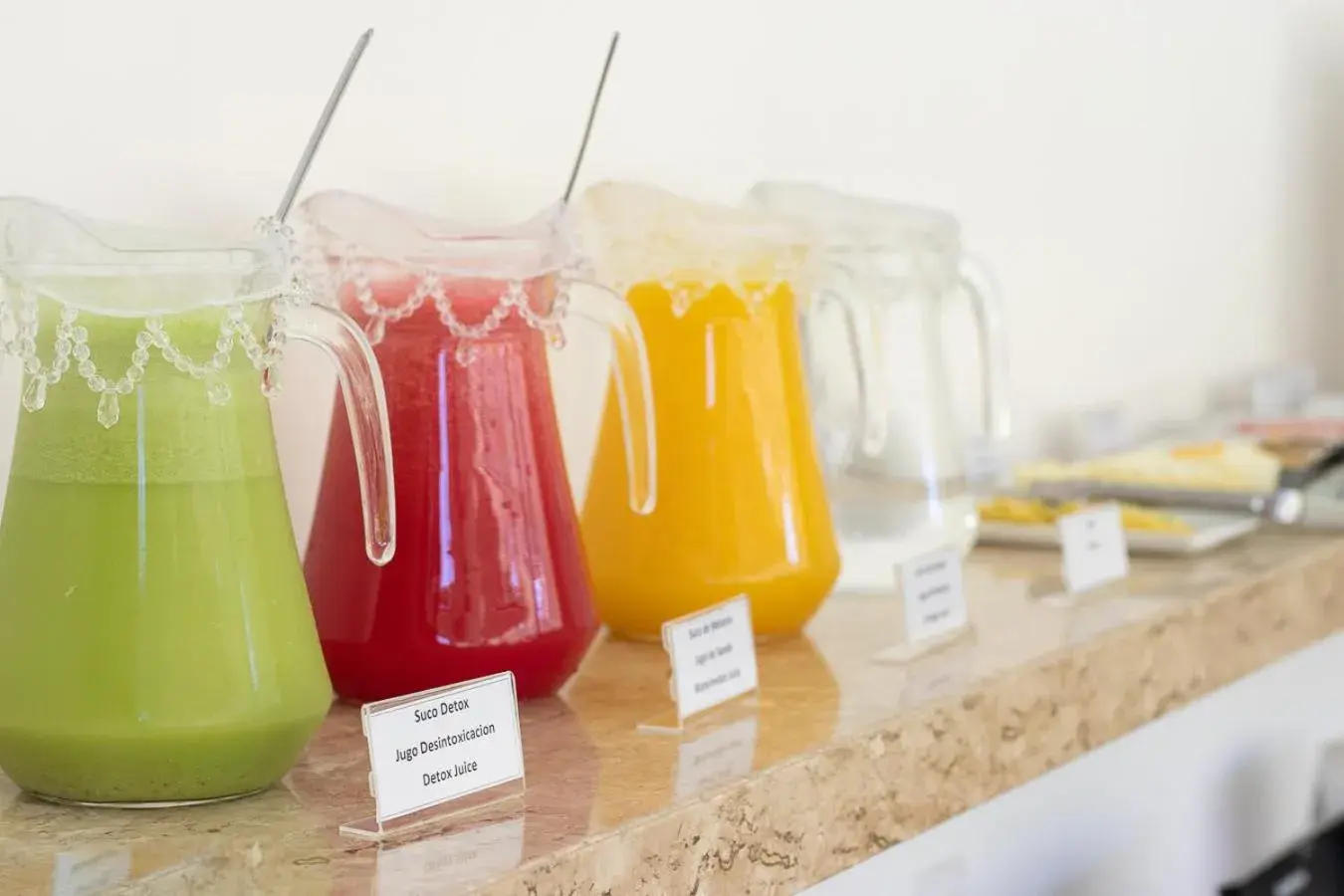 Buffet breakfast in Auberge de la Langouste Buffet breakfast in Auberge de la Langouste