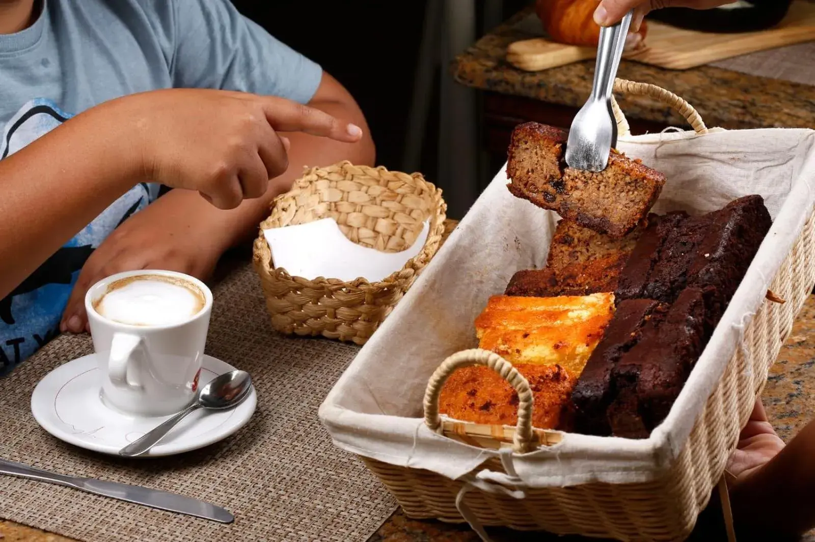 Breakfast in Auberge de la Langouste Breakfast in Auberge de la Langouste
