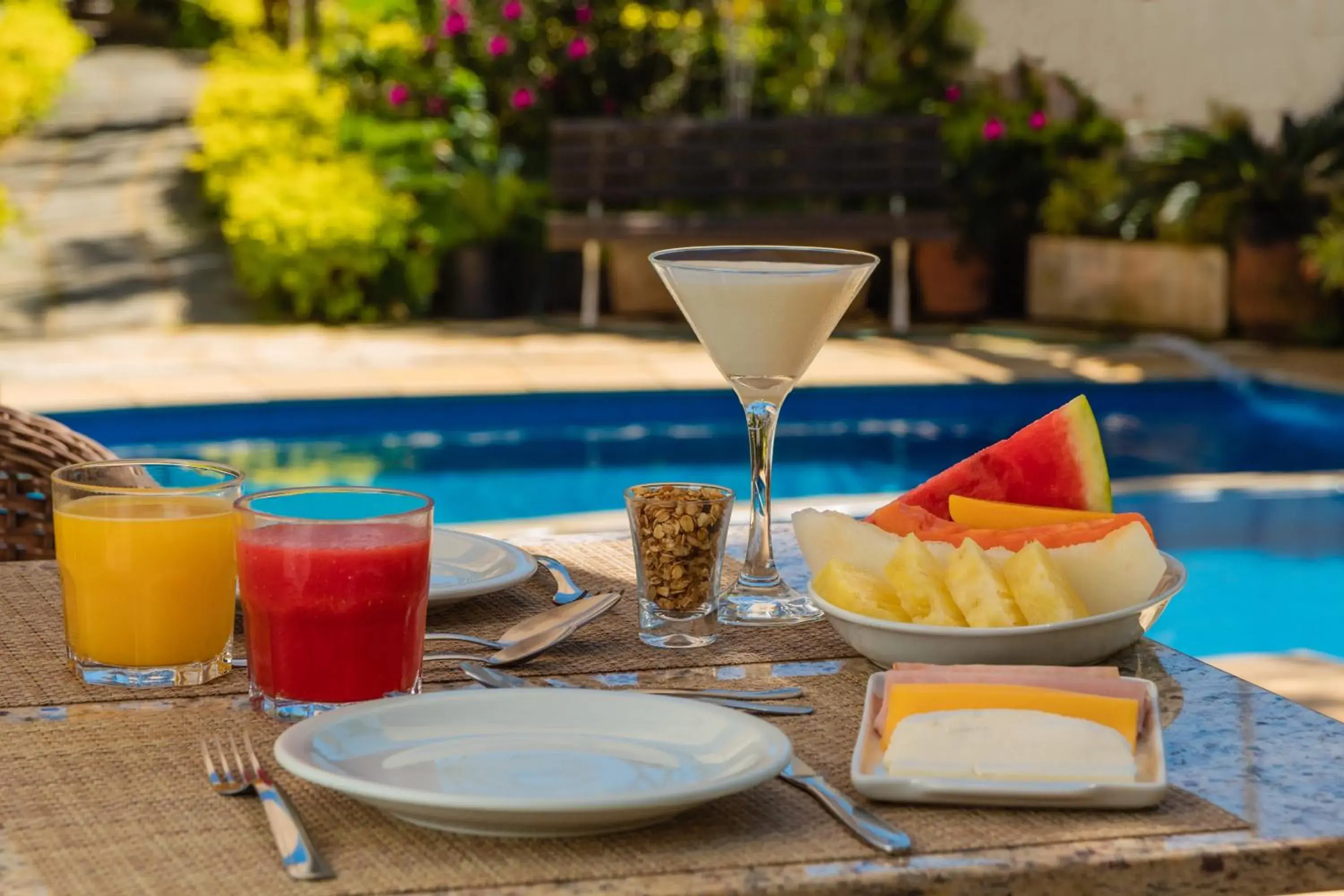 Breakfast in Auberge de la Langouste Breakfast in Auberge de la Langouste