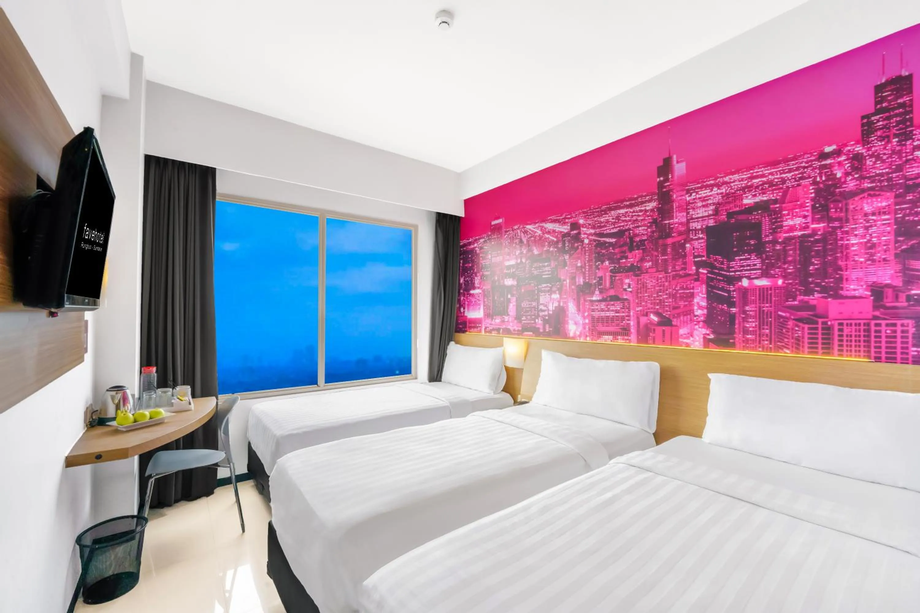 Bedroom, Bed in favehotel Rungkut Surabaya