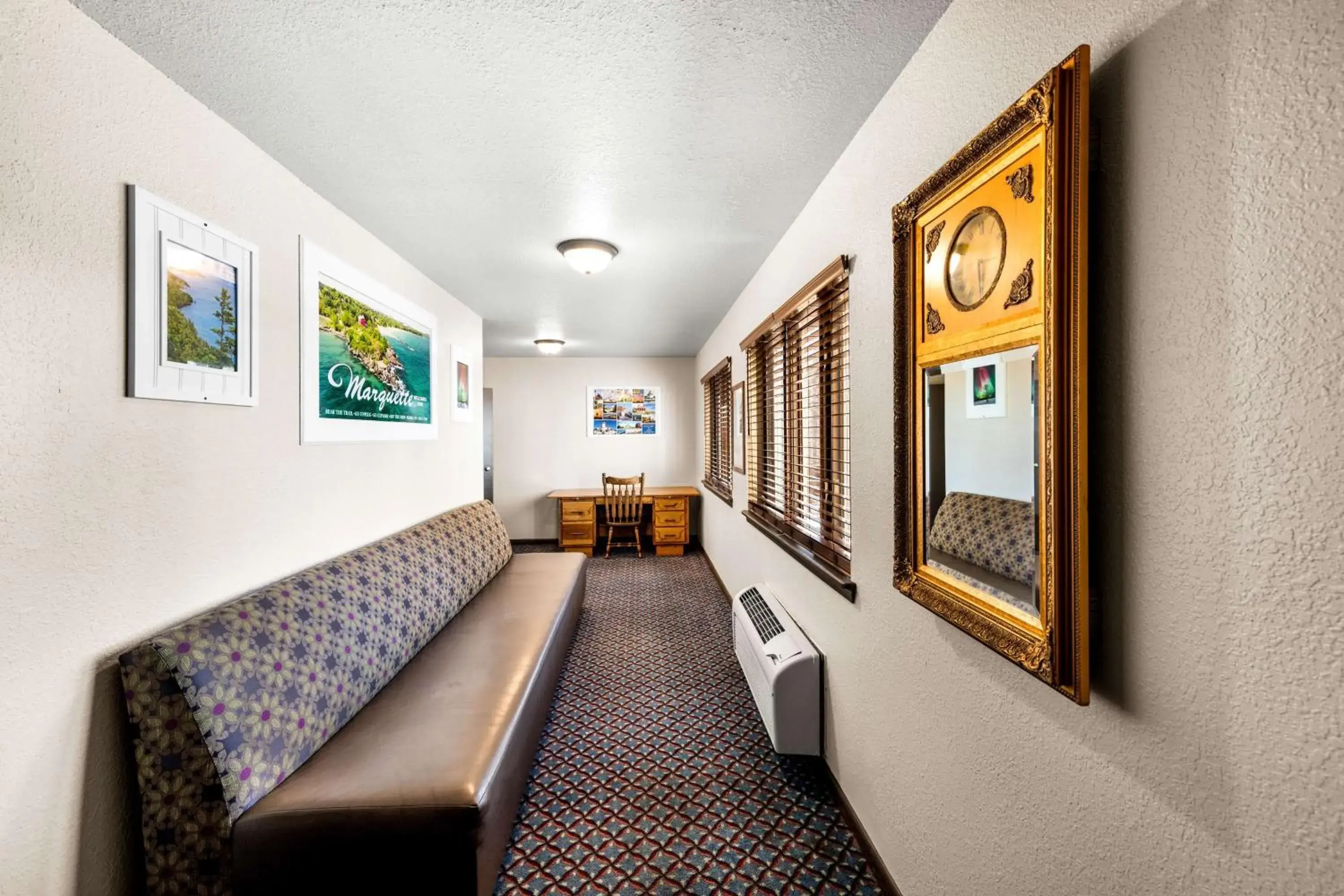 Lobby or reception in Americas Best Value Inn Marquette Lobby or reception in Americas Best Value Inn Marquette