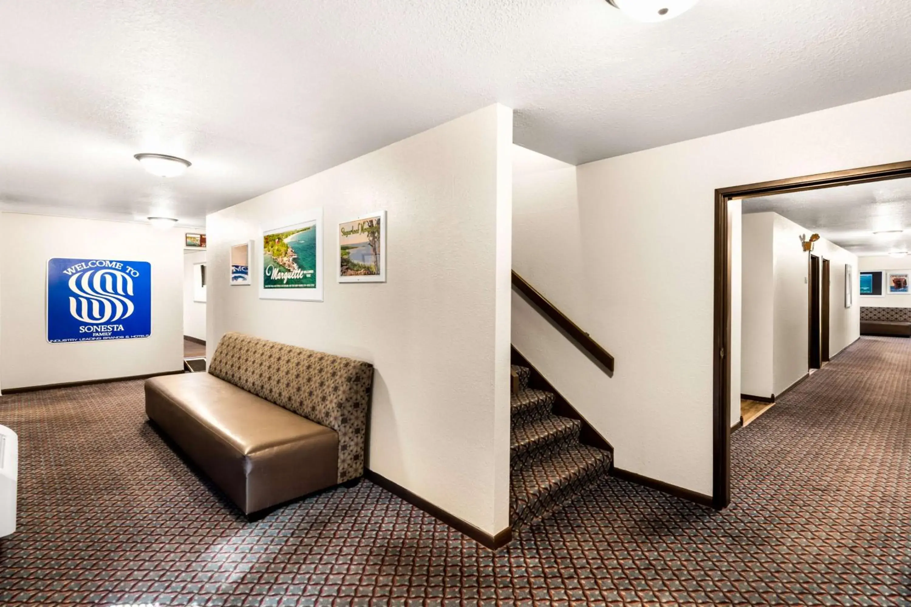 Lobby or reception in Americas Best Value Inn Marquette Lobby or reception in Americas Best Value Inn Marquette