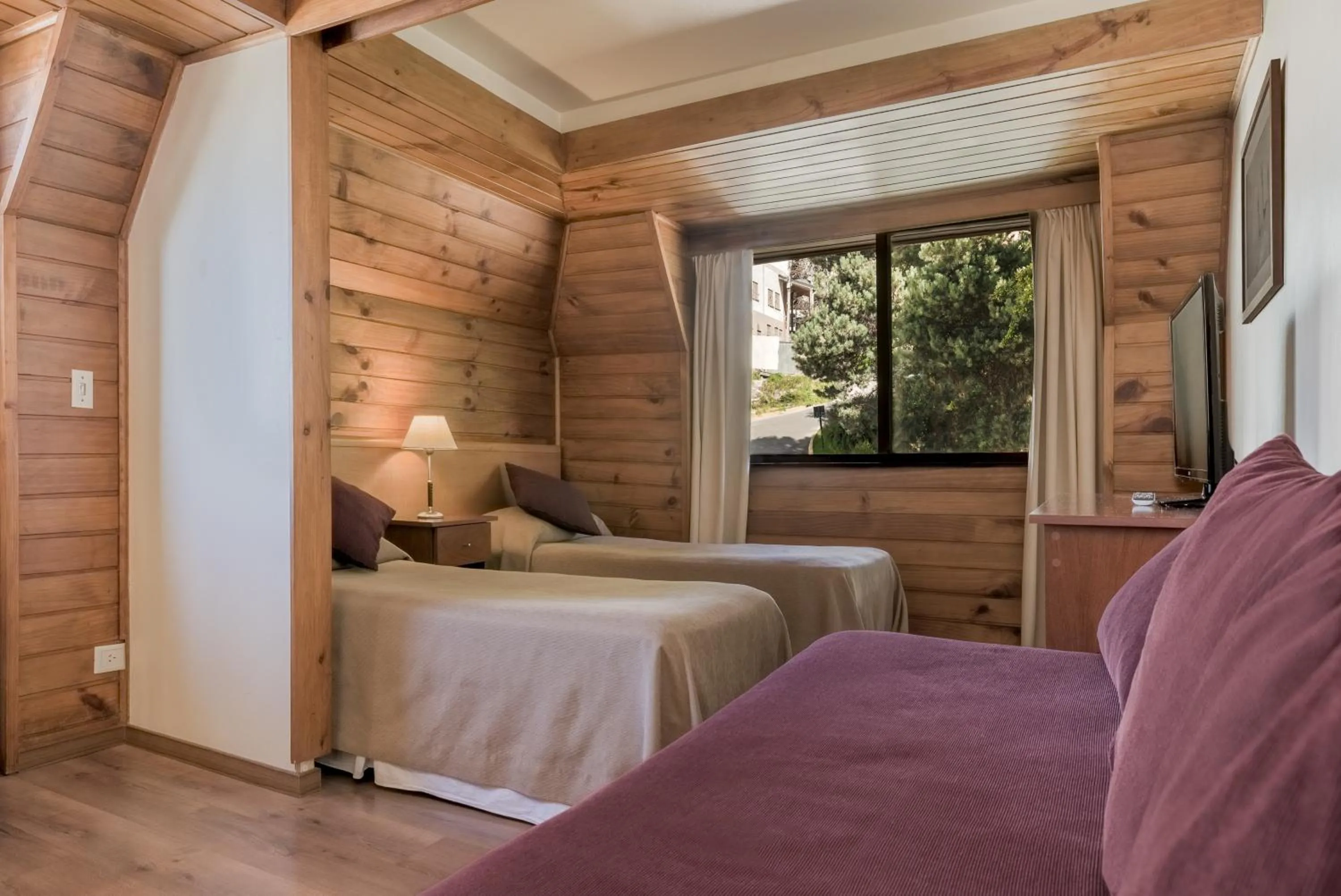 Bed in Soft Bariloche Hotel