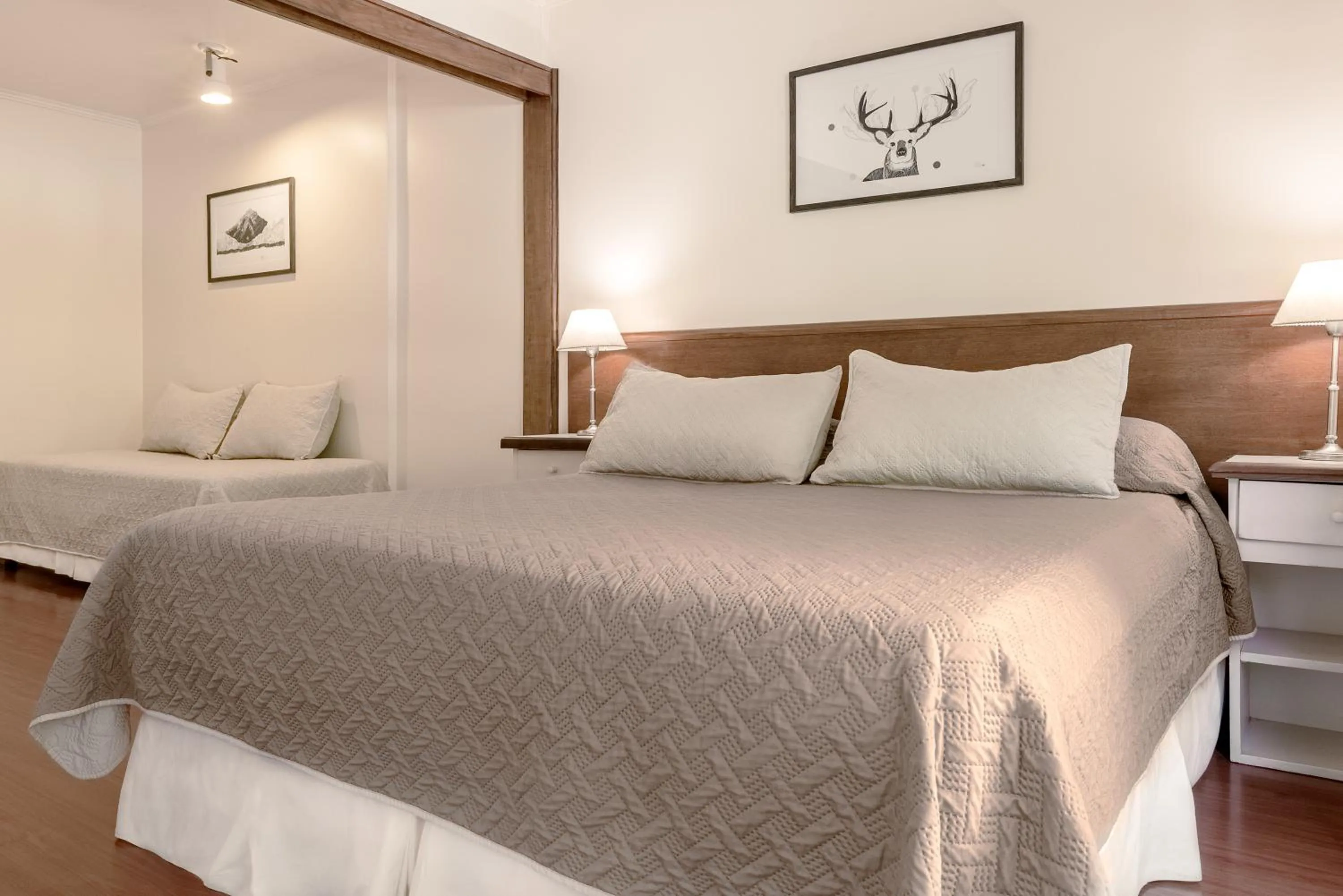 Bed in Soft Bariloche Hotel