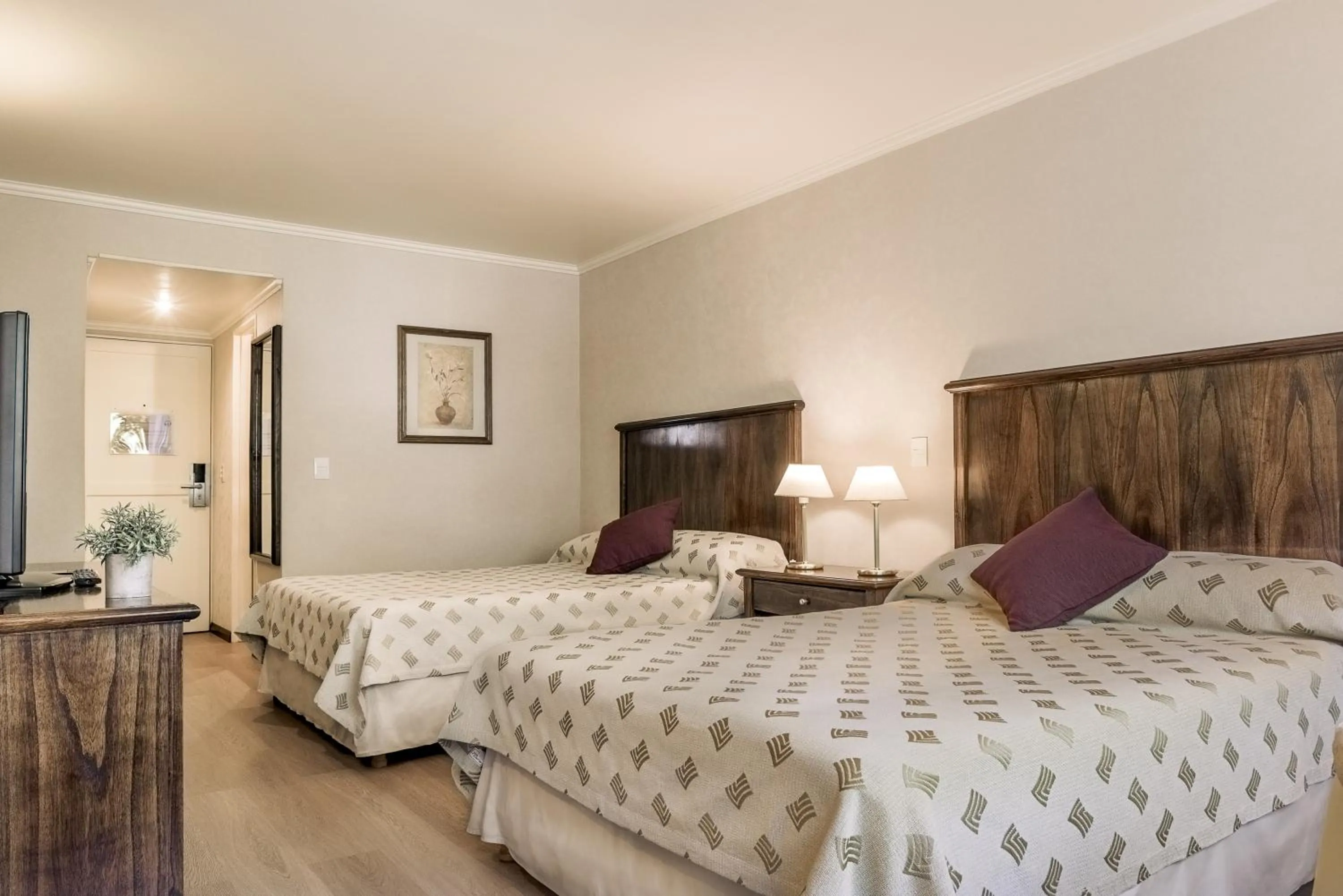 Bed in Soft Bariloche Hotel