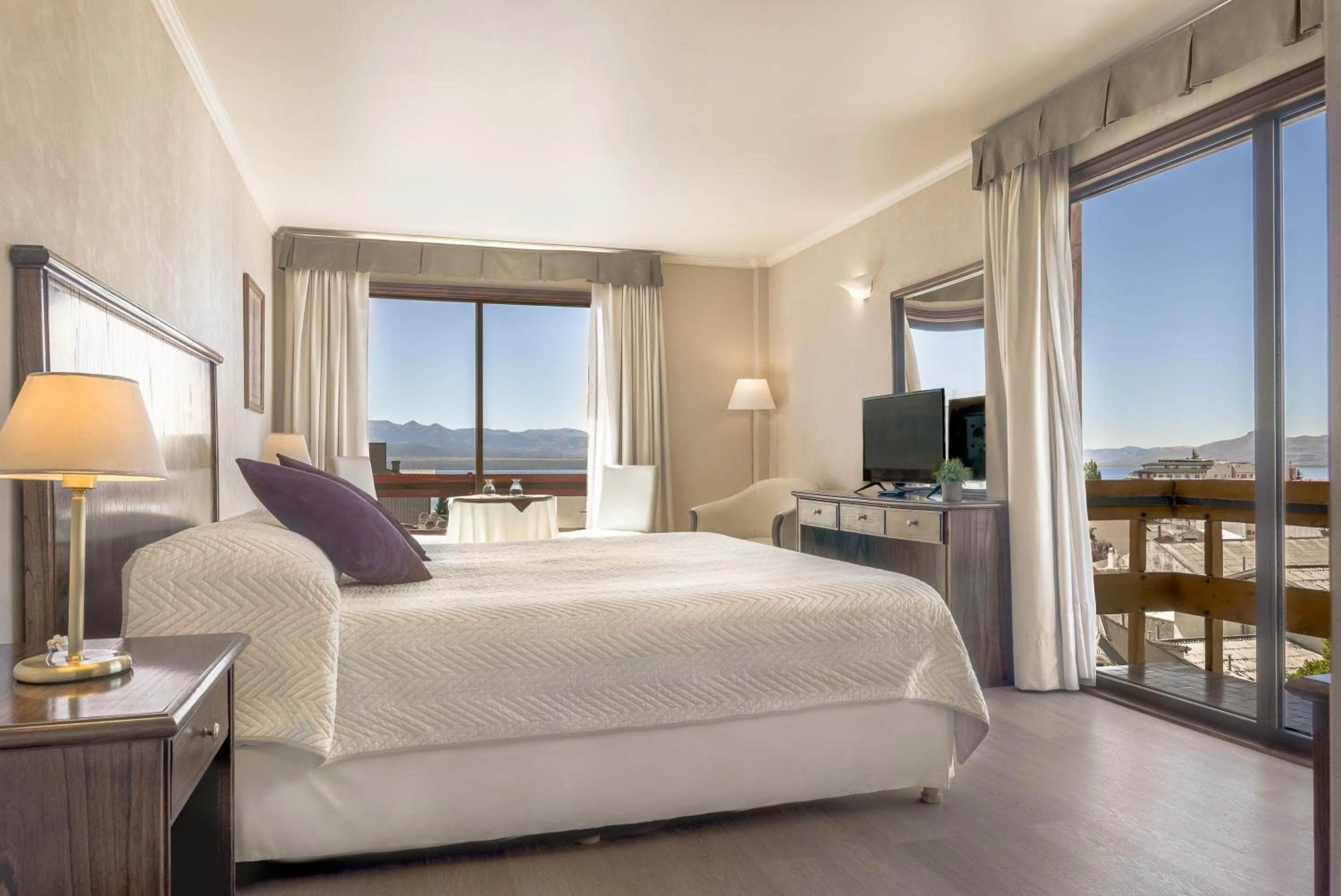 Bed in Soft Bariloche Hotel