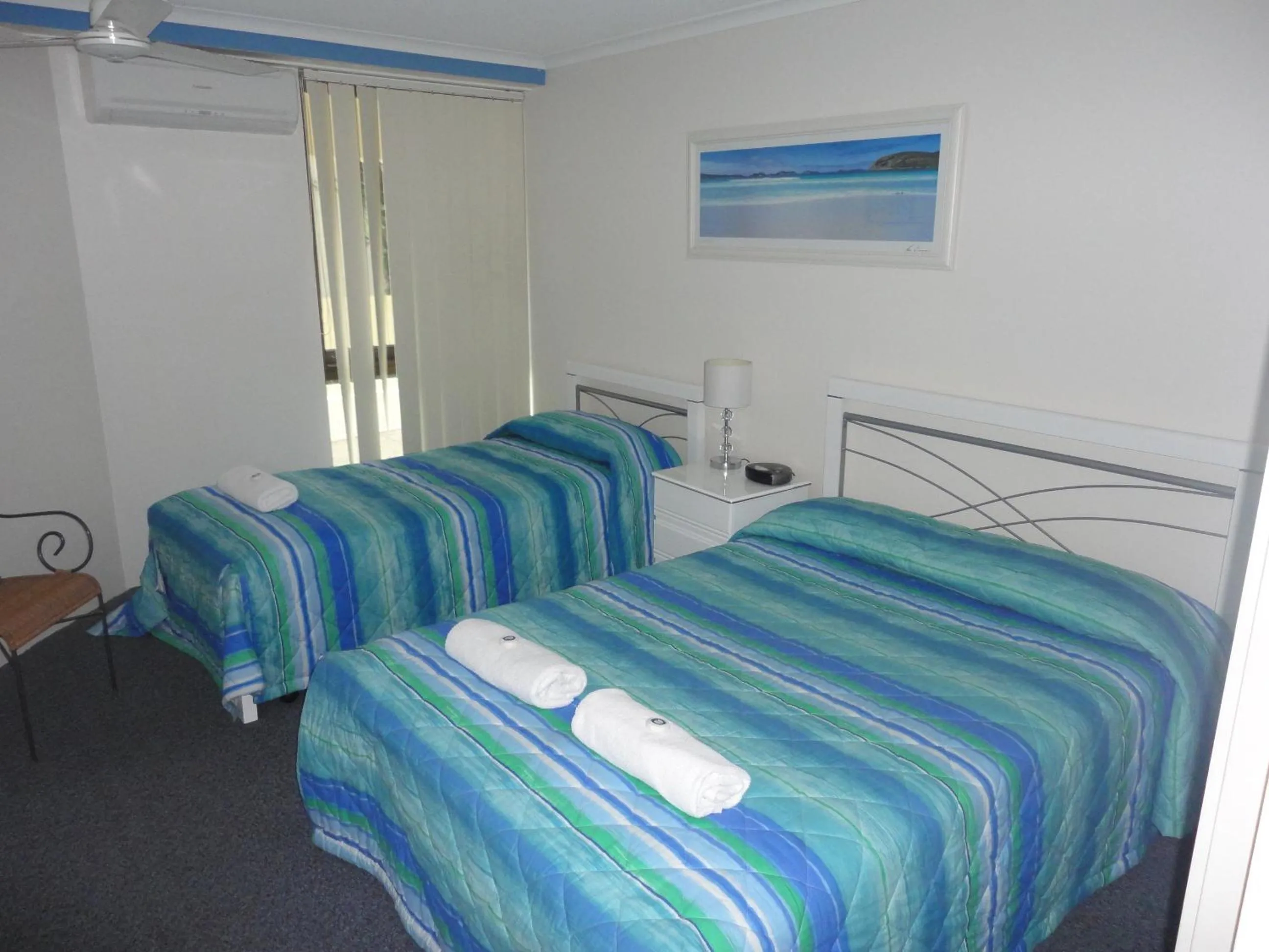 Bedroom, Bed in Coolum Caprice