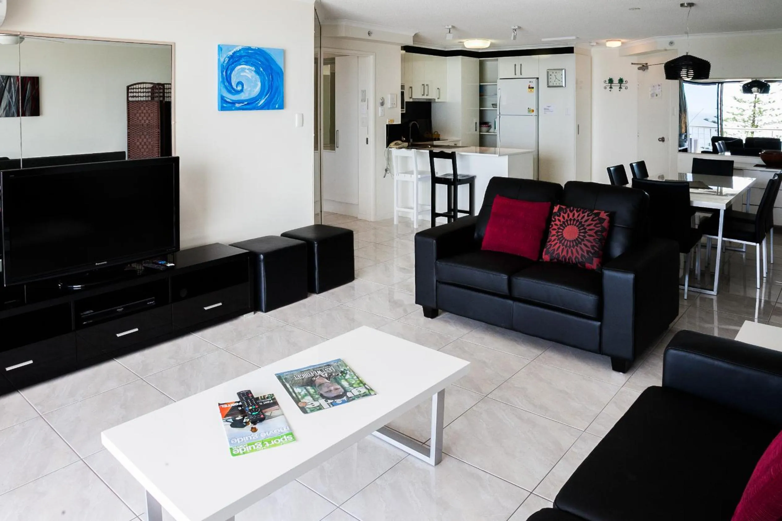 Living room in Coolum Caprice