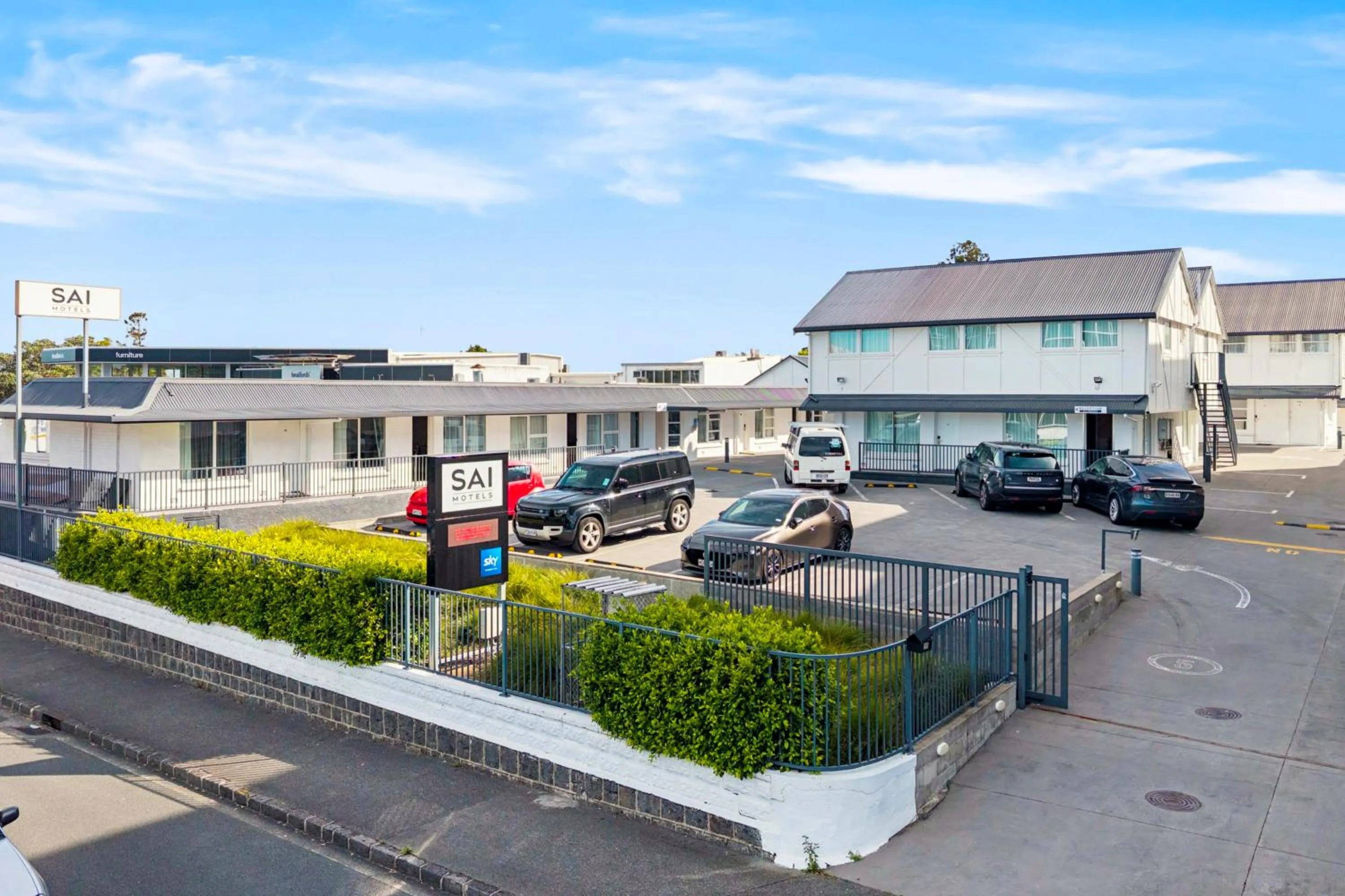 Property building in Sai Motels - Greenlane Auckland