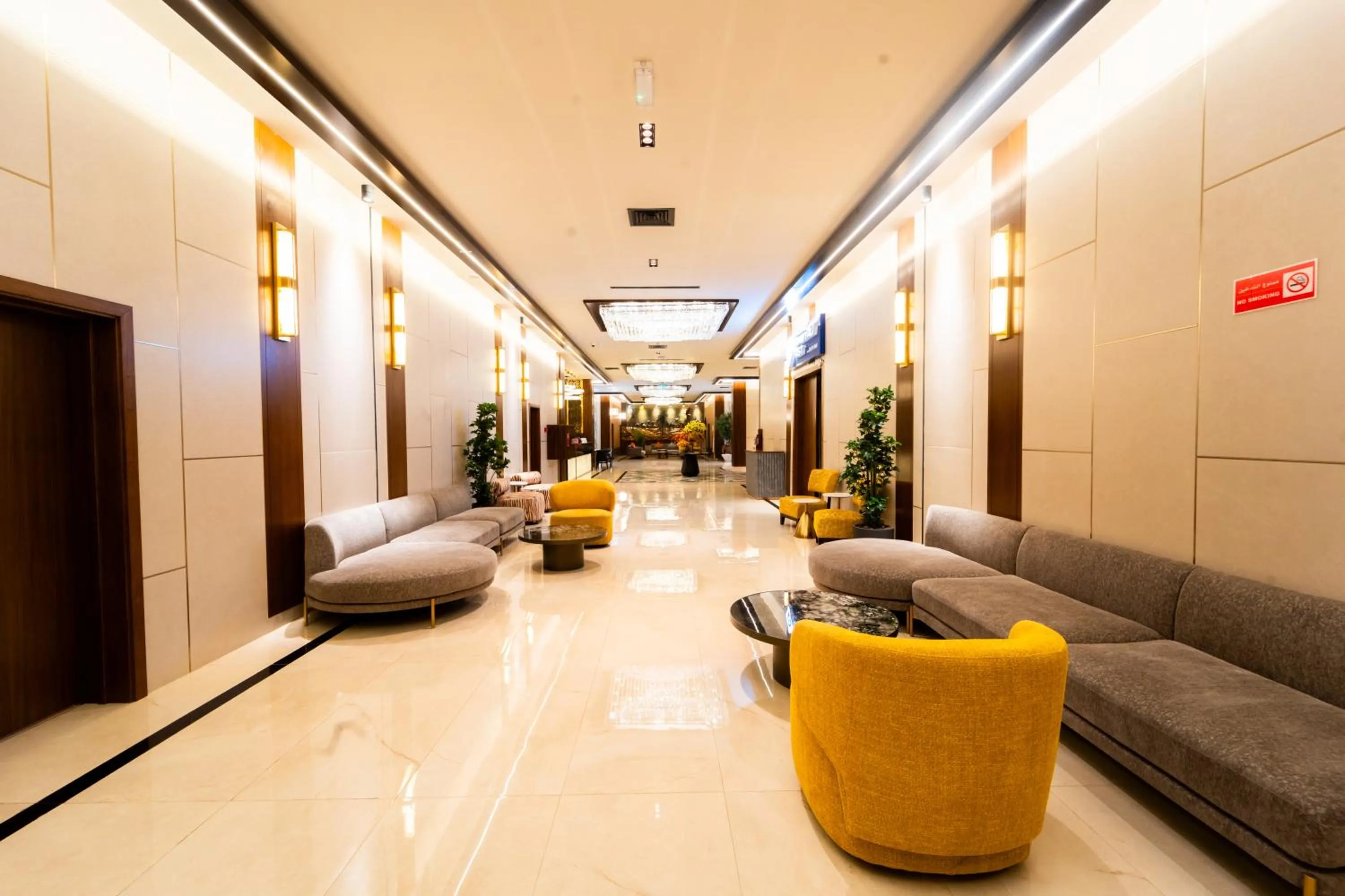 Lobby or reception in Grand Astoria Hotel