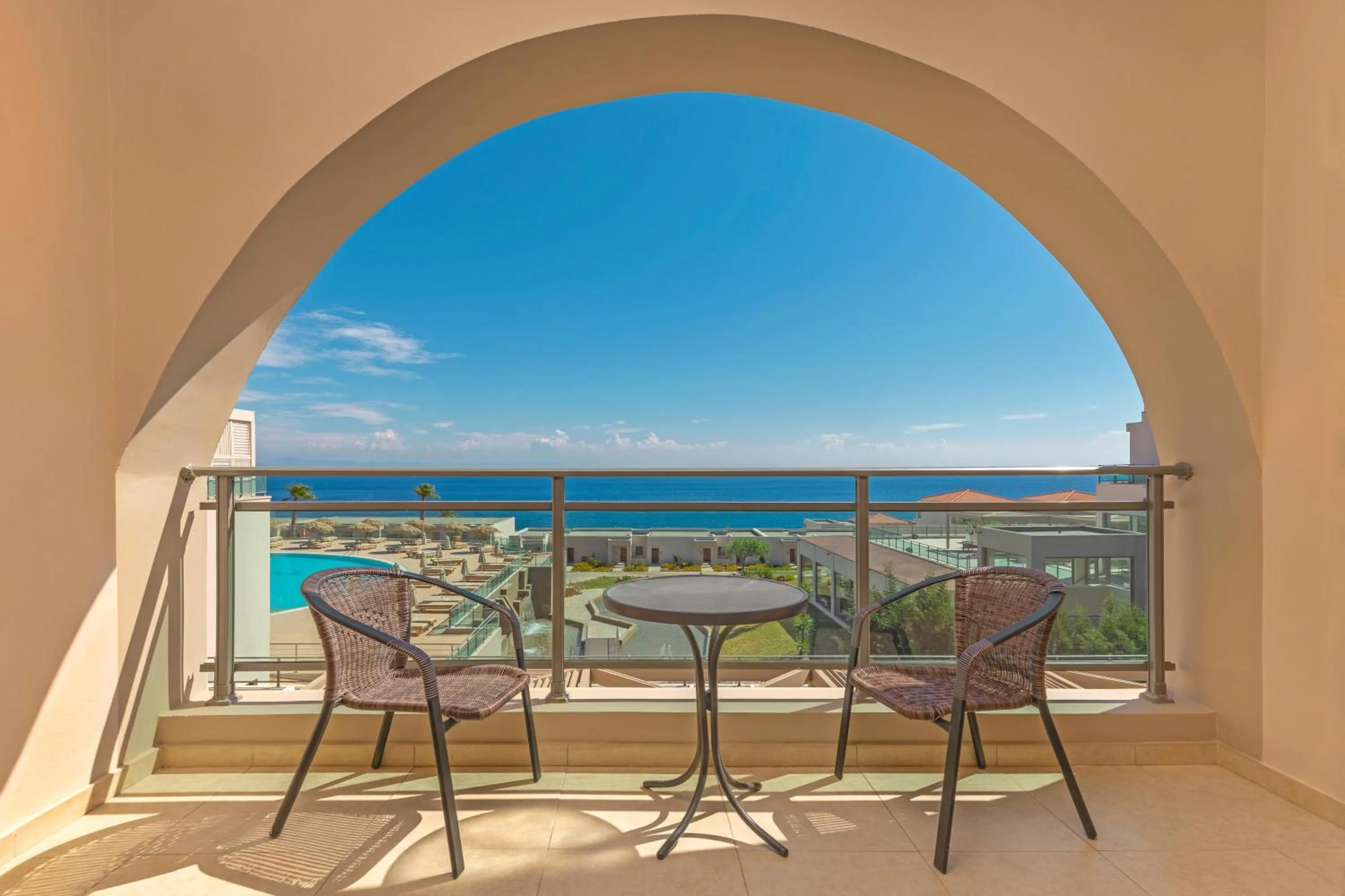 Balcony/Terrace in KRESTEN ROYAL Euphoria Resort