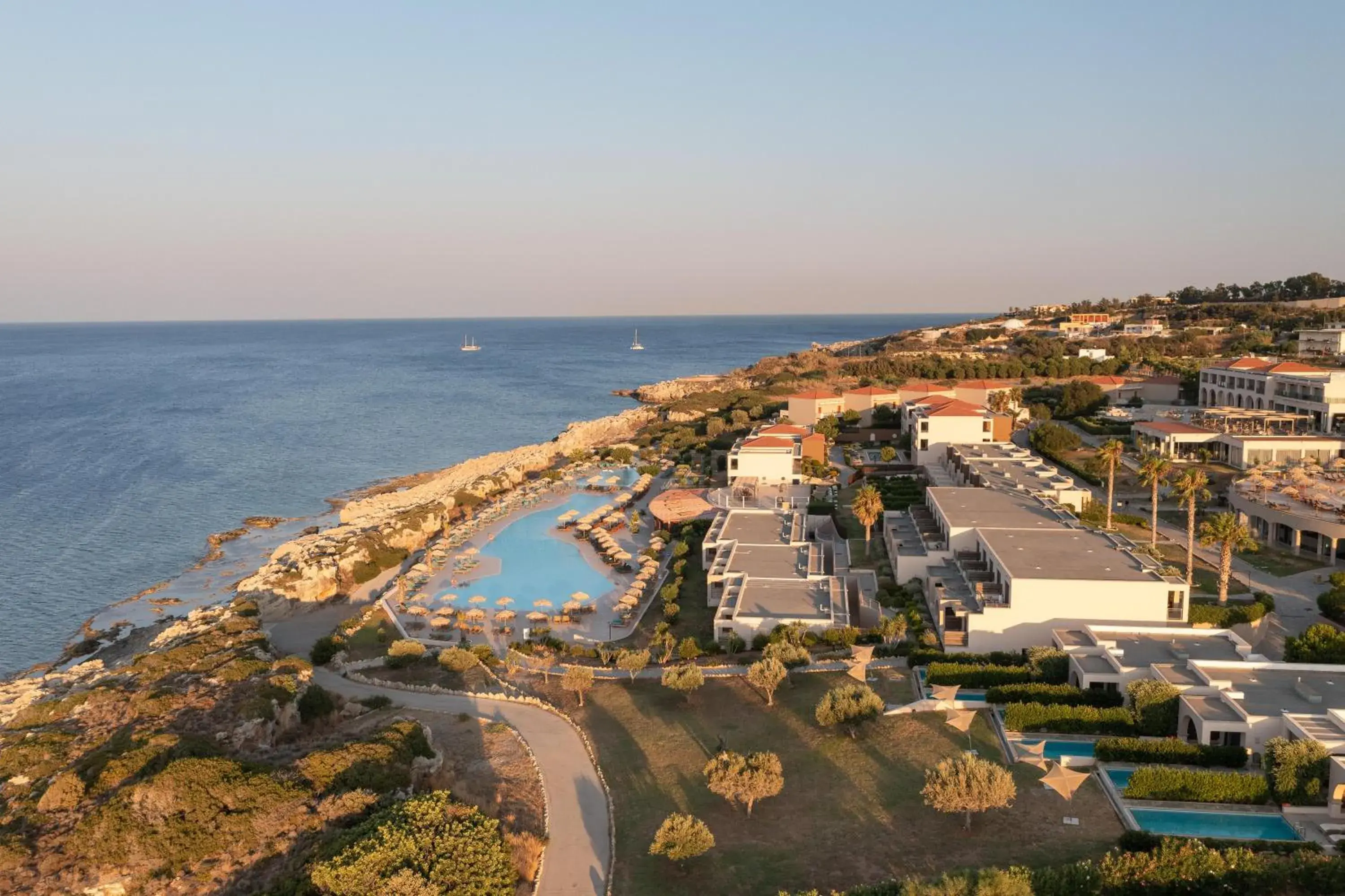 Bird's eye view in KRESTEN ROYAL Euphoria Resort Bird's eye view in KRESTEN ROYAL Euphoria Resort