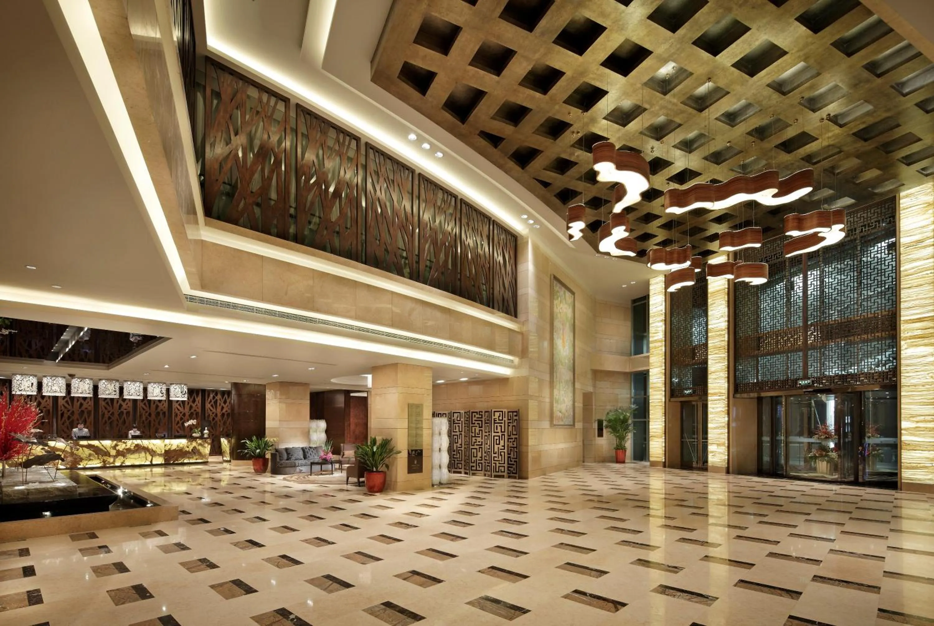Lobby or reception in Lake View Hotel