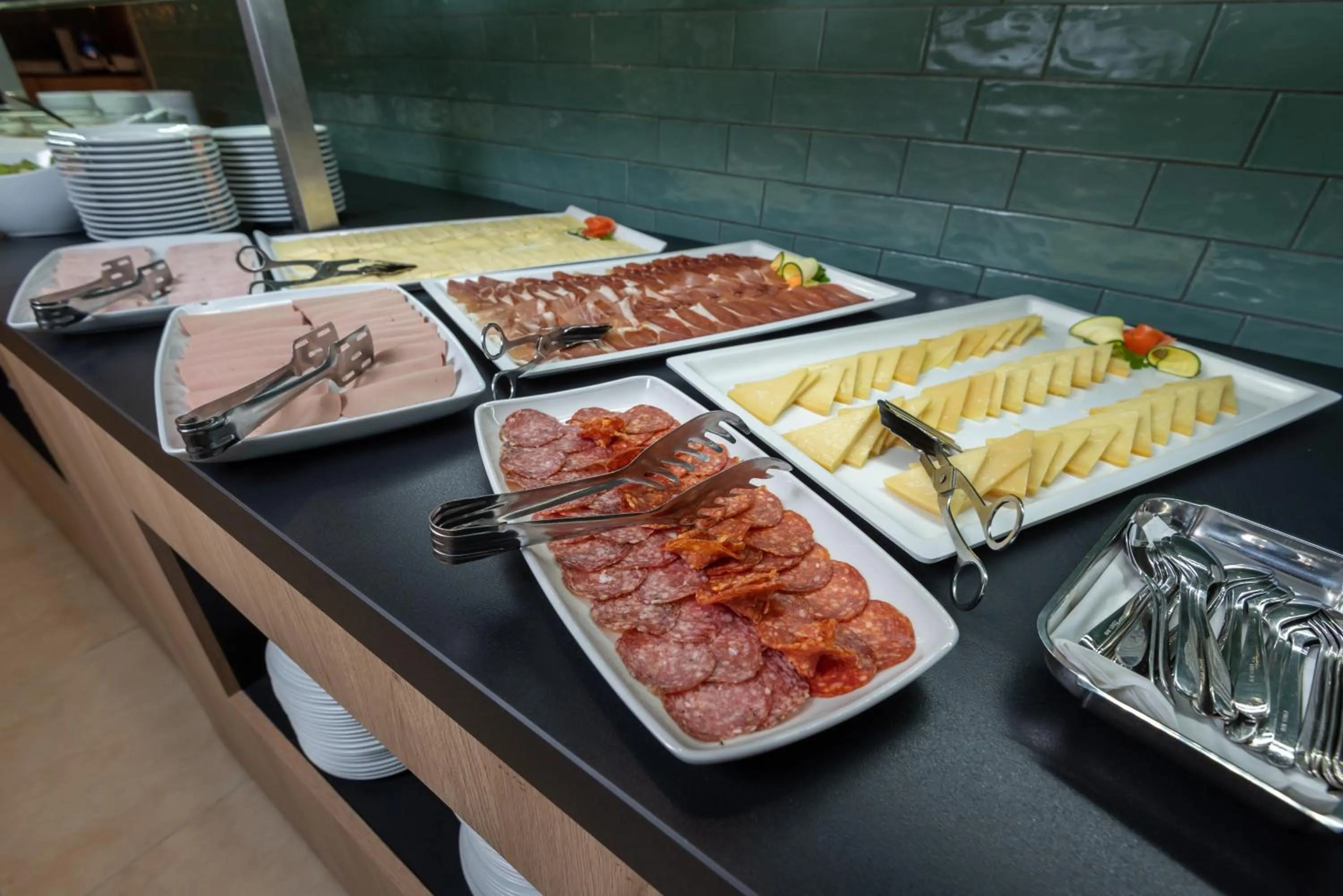 American breakfast in Hotel Kolovare