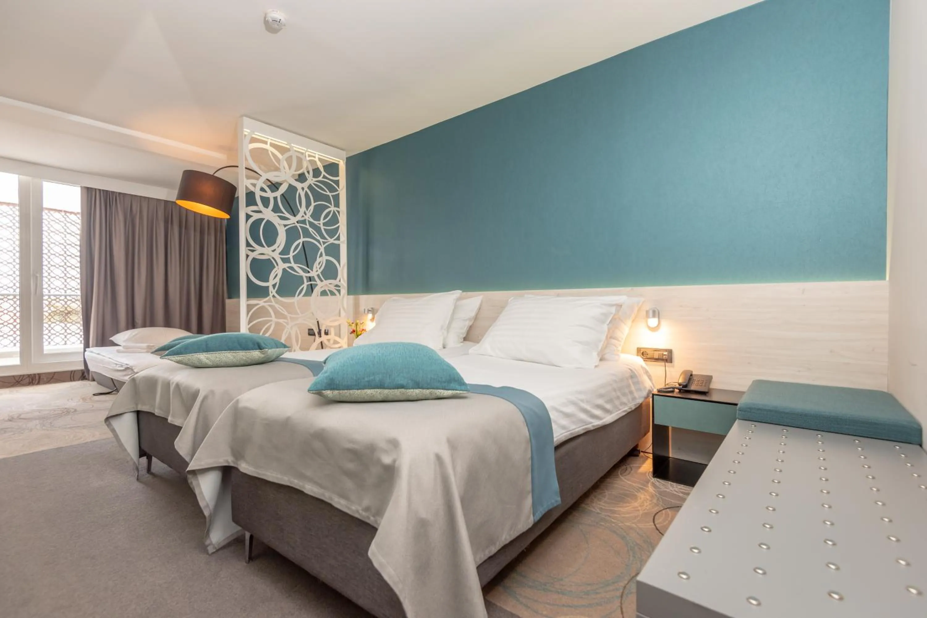 Bedroom, Bed in Hotel Kolovare