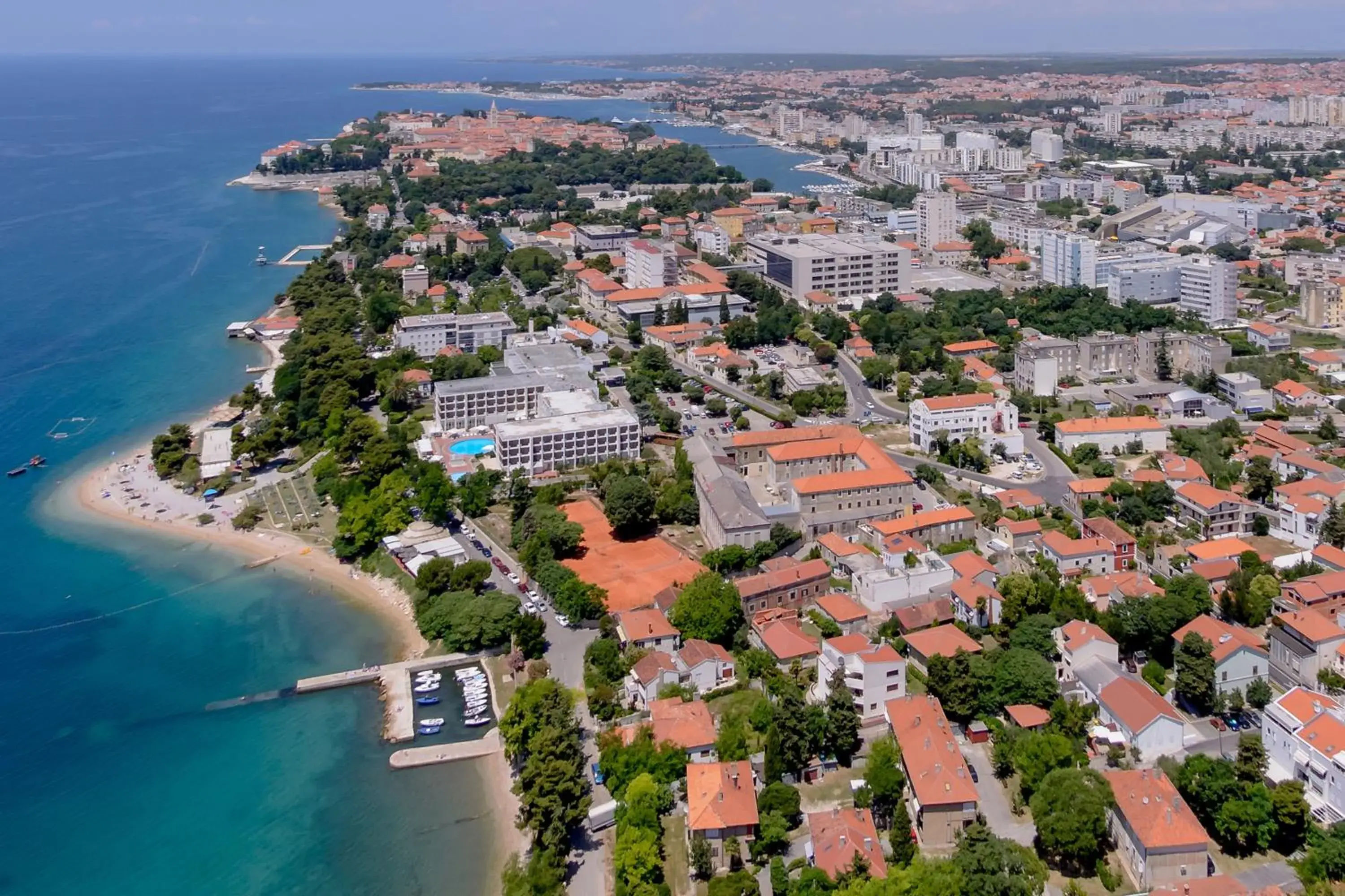 Bird's eye view in Hotel Kolovare Bird's eye view in Hotel Kolovare
