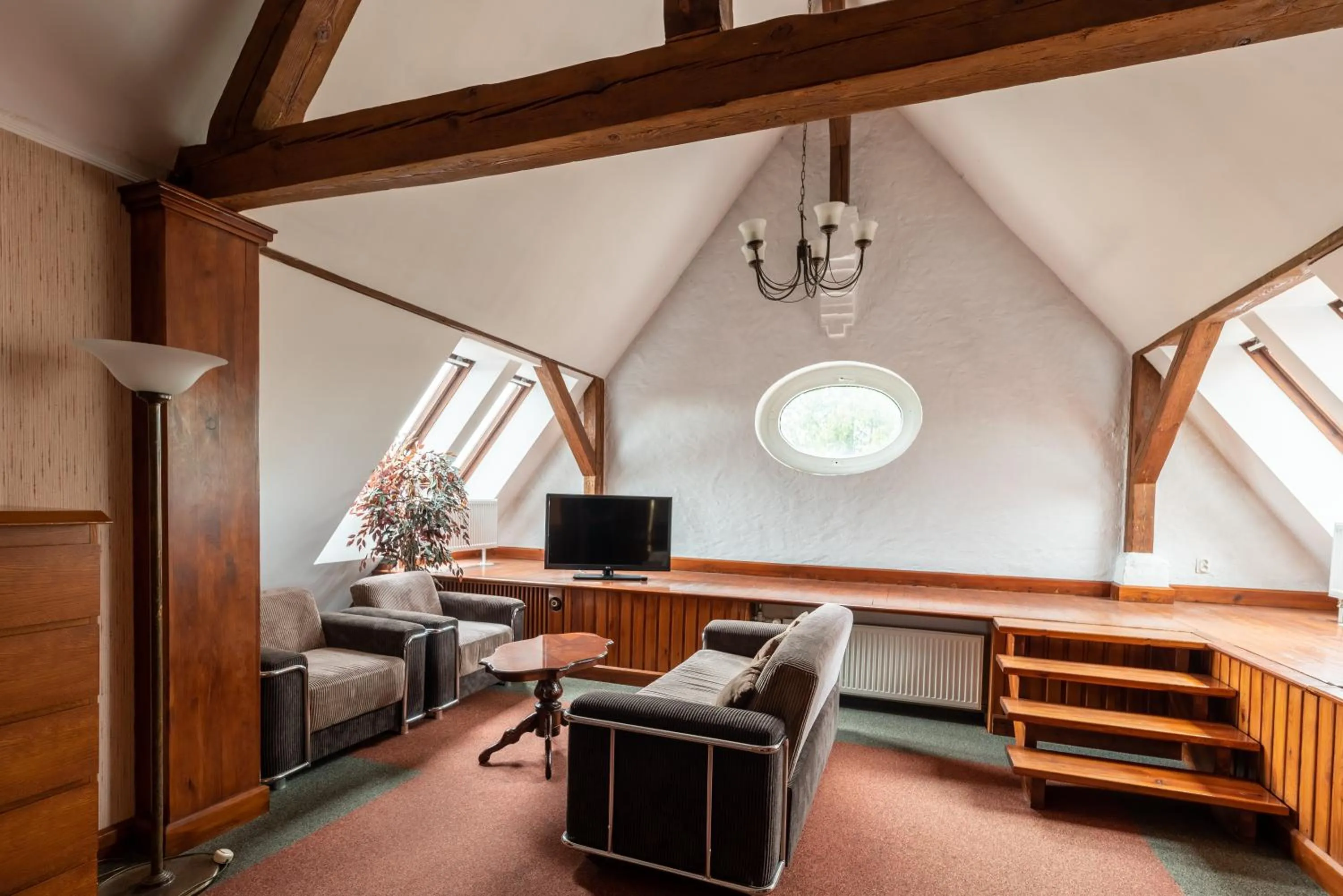 Seating area in Villa Pallas