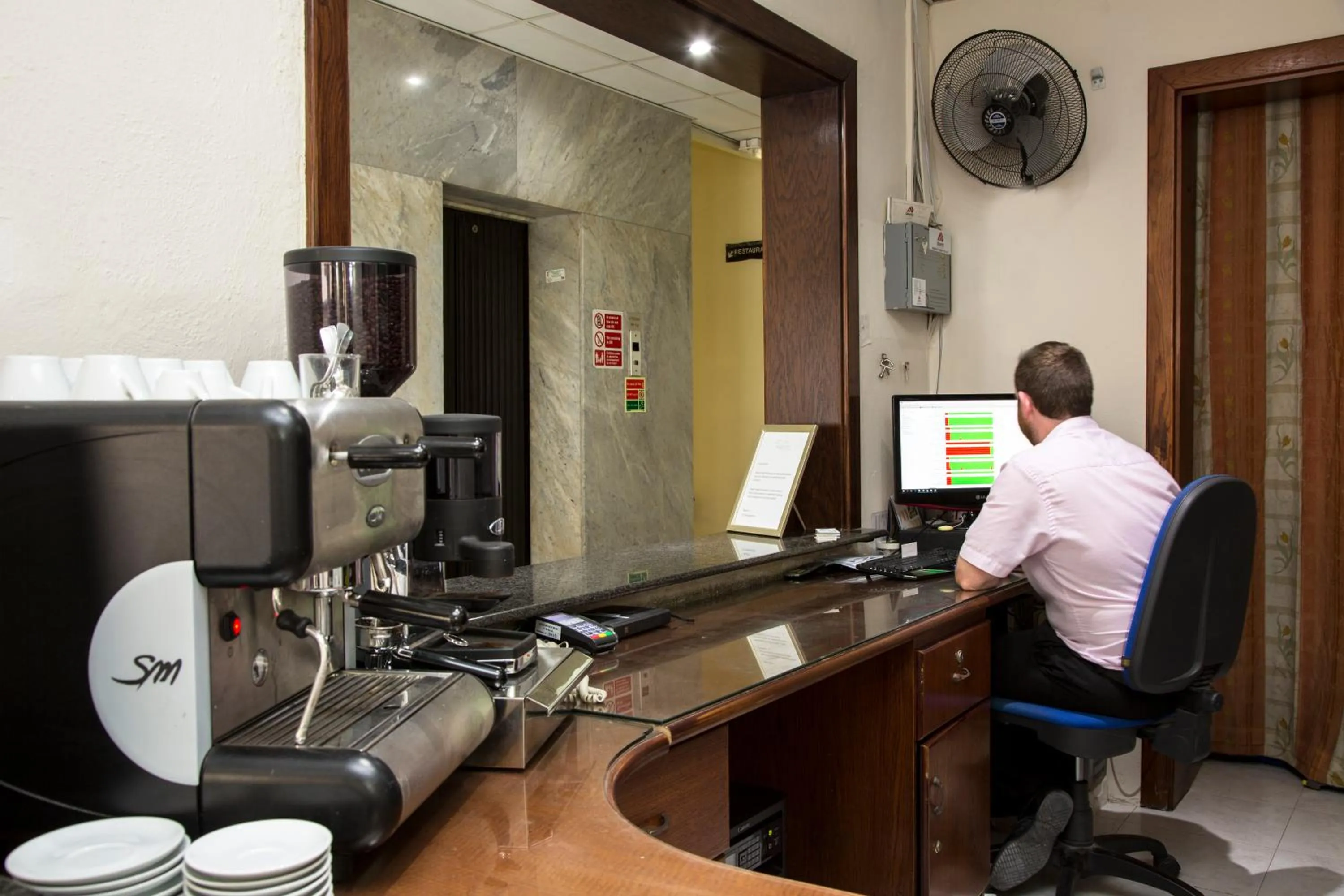 Lobby or reception in Relax Inn Hotel