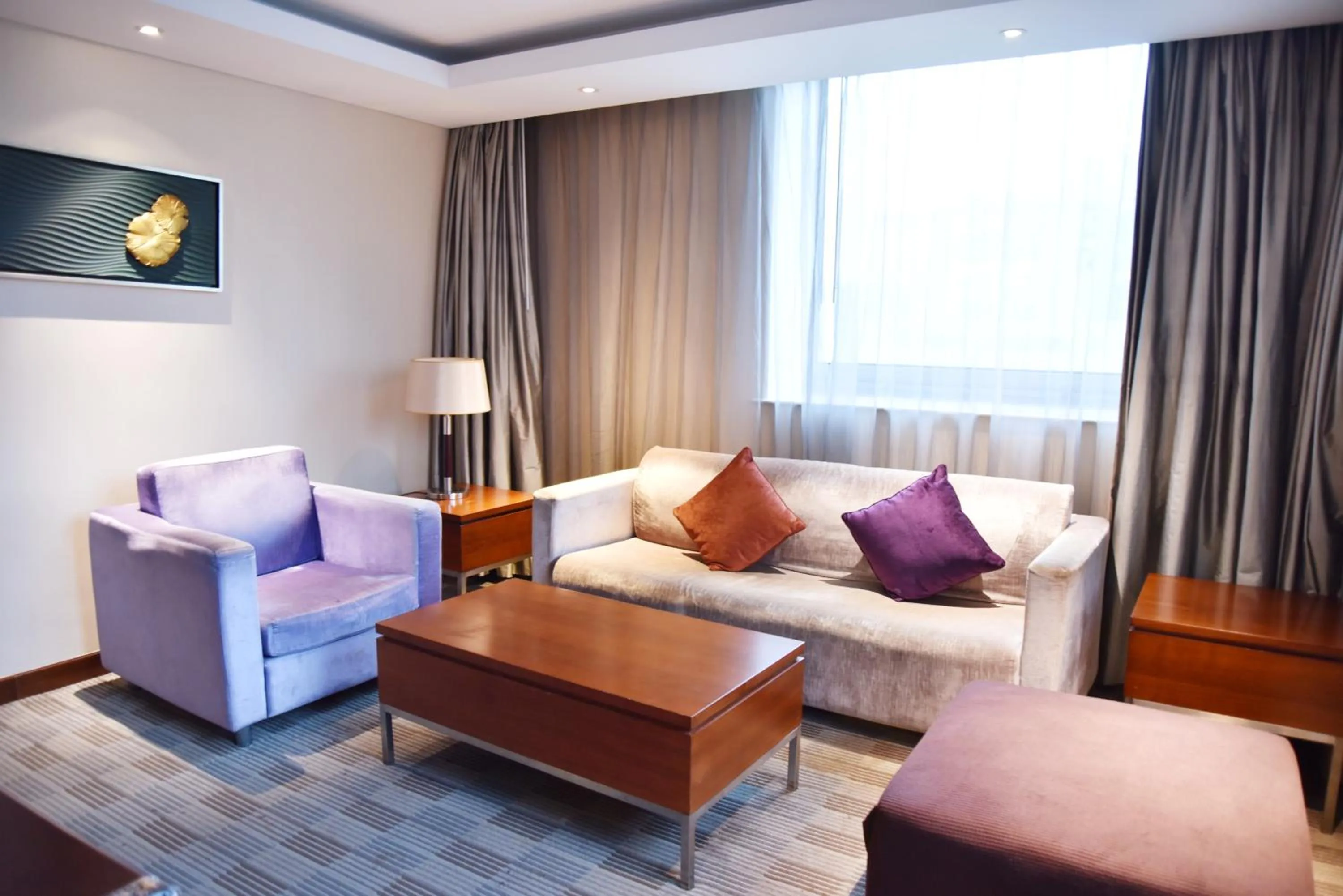 Living room, Bed in Holiday Inn Shanghai Pudong by IHG